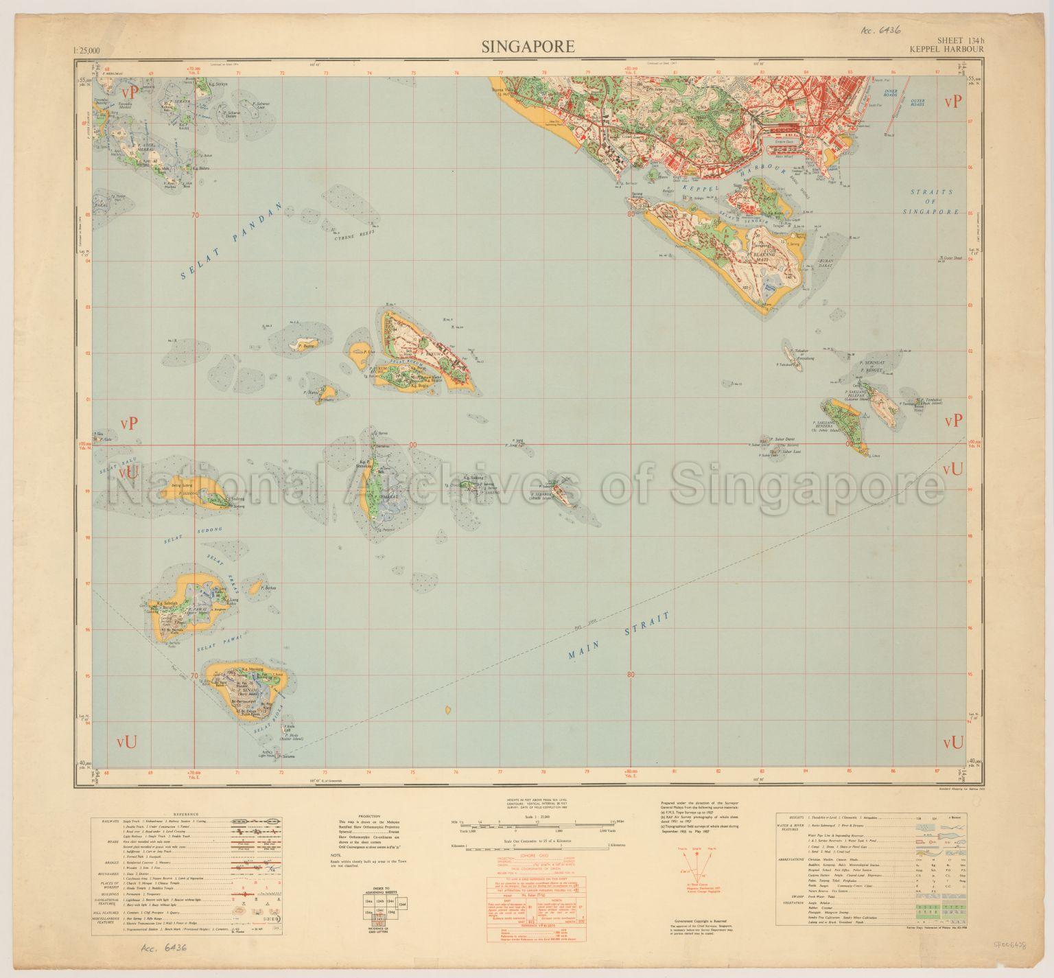 Singapore. Keppel Harbour