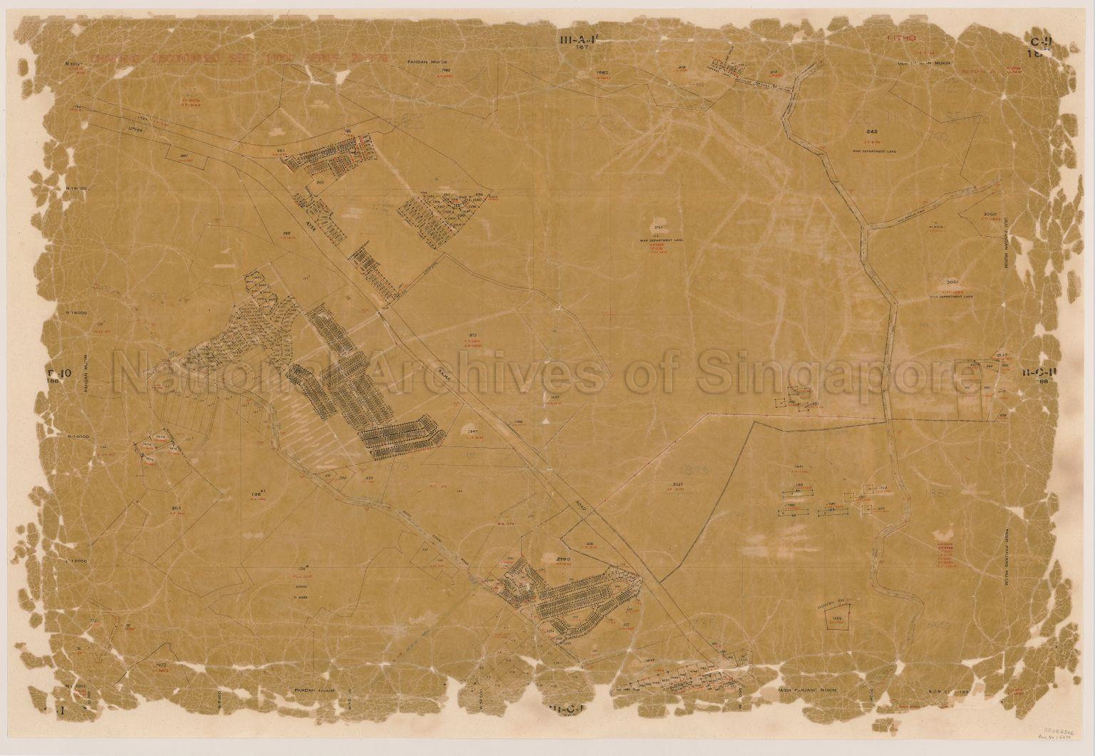 Singapore. Pandan Mukim, Ulu Pandan Mukim, and Pasir Panjang …