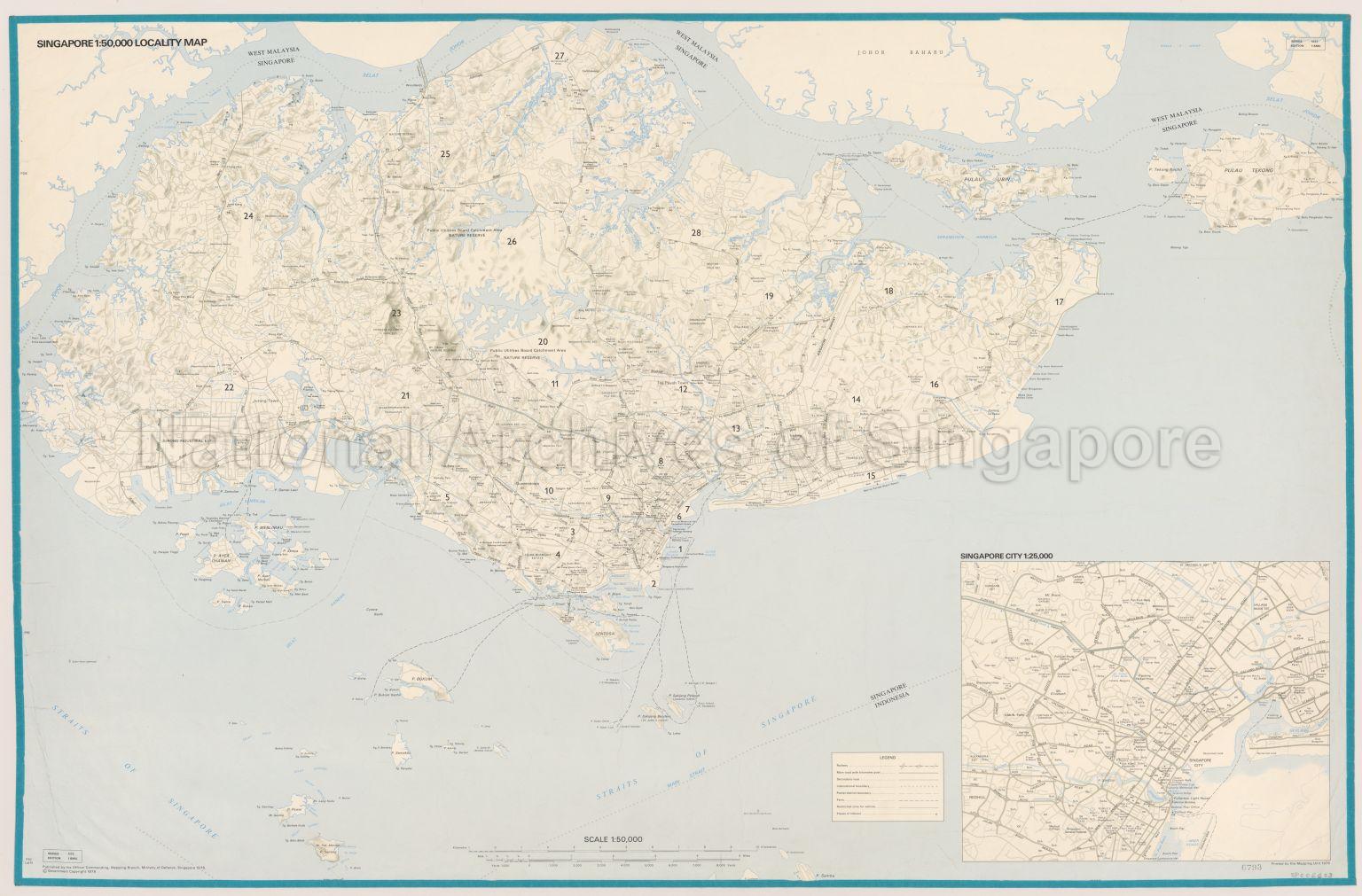 Singapore Locality Map