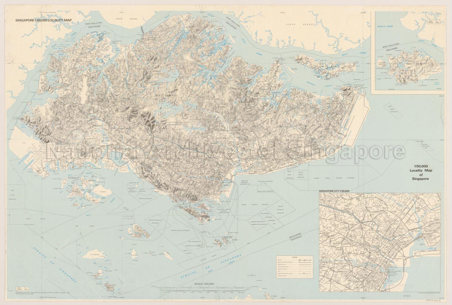Singapore Locality Map