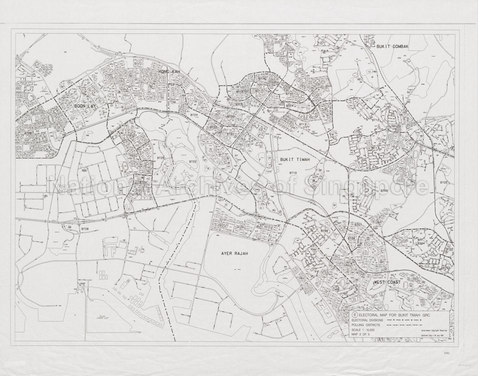 (6) Electoral Map for Bukit Timah Group Representation  …