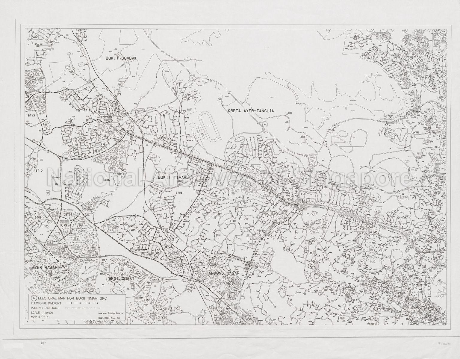 (6) Electoral Map for Bukit Timah Group Representation  …