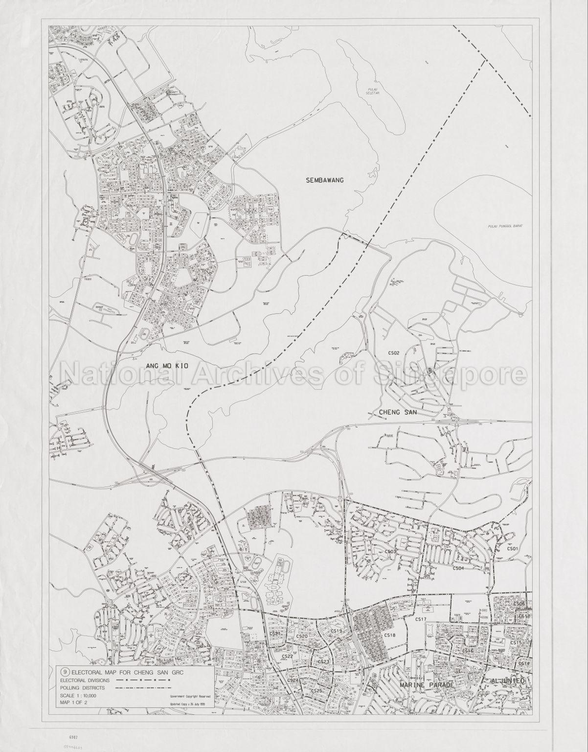 (9) Electoral Map for Cheng San Group Representation  …