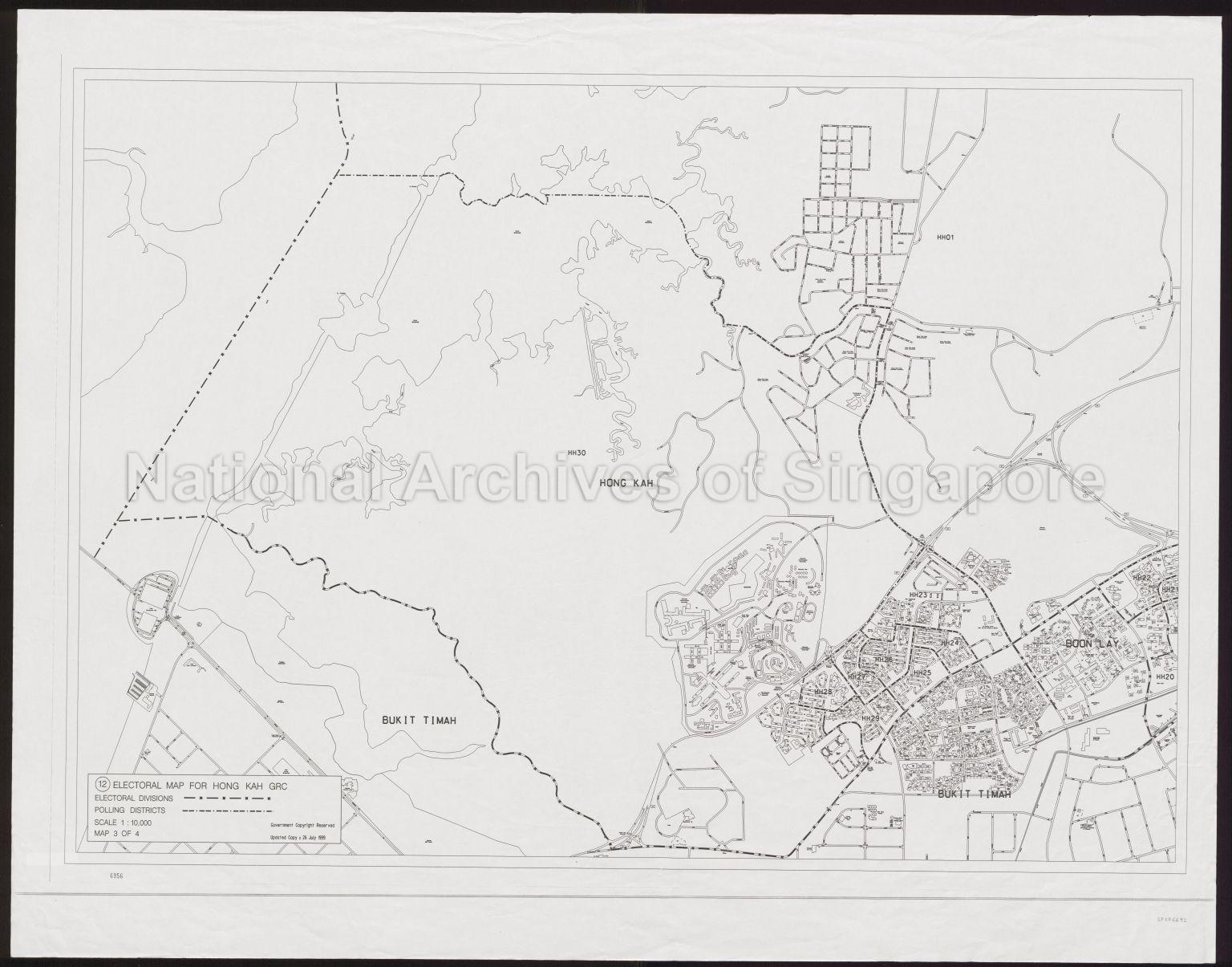(12) Electoral Map for Hong Kah Group Representation  …