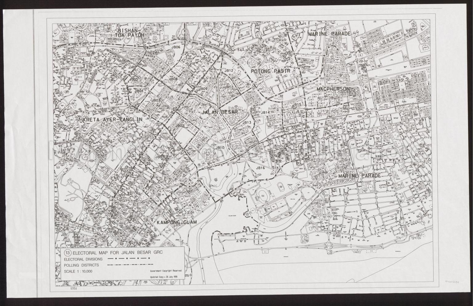 (13) Electoral Map for Jalan Besar Group Representation  …