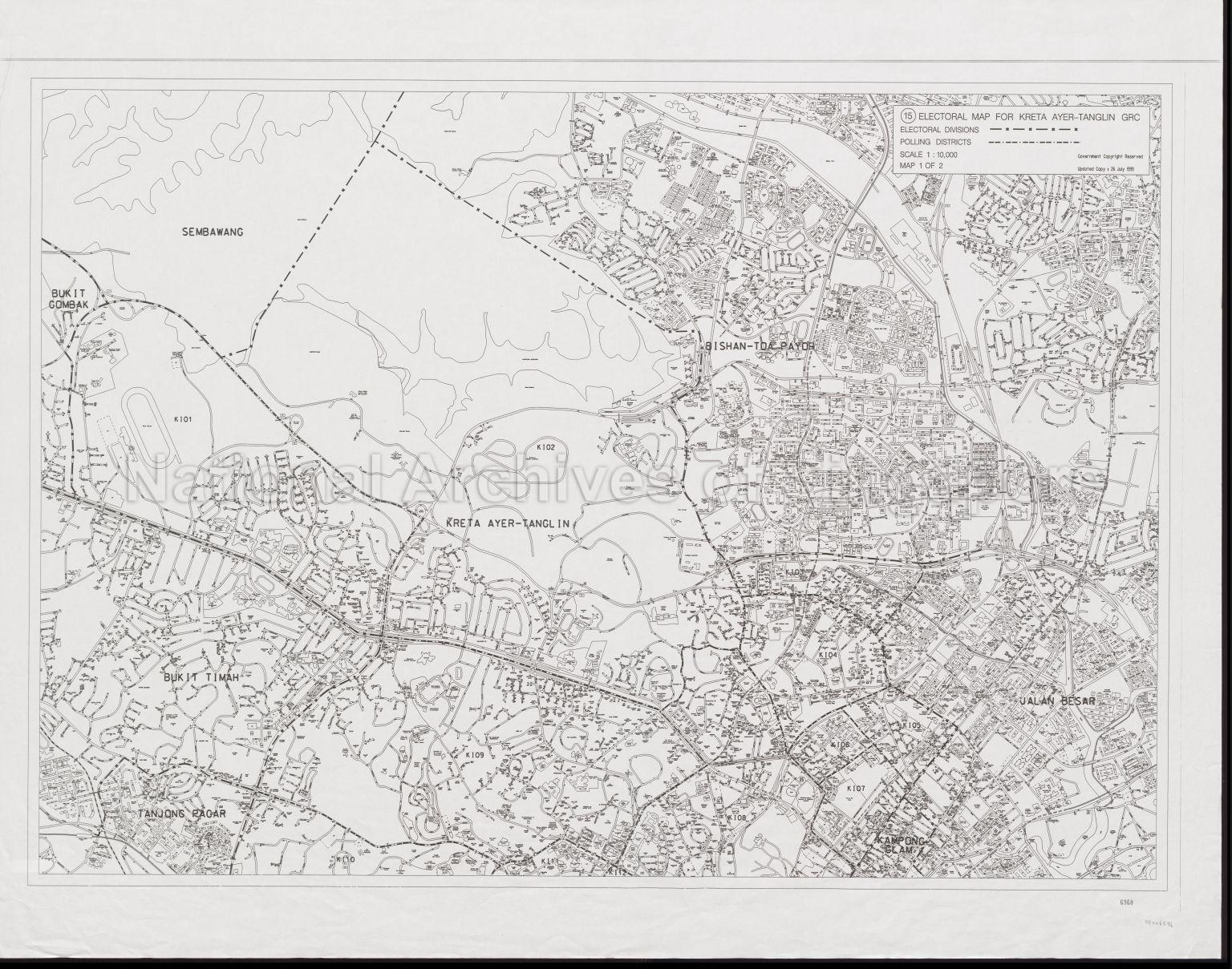 (15) Electoral Map for Kreta Ayer-Tanglin Group  …