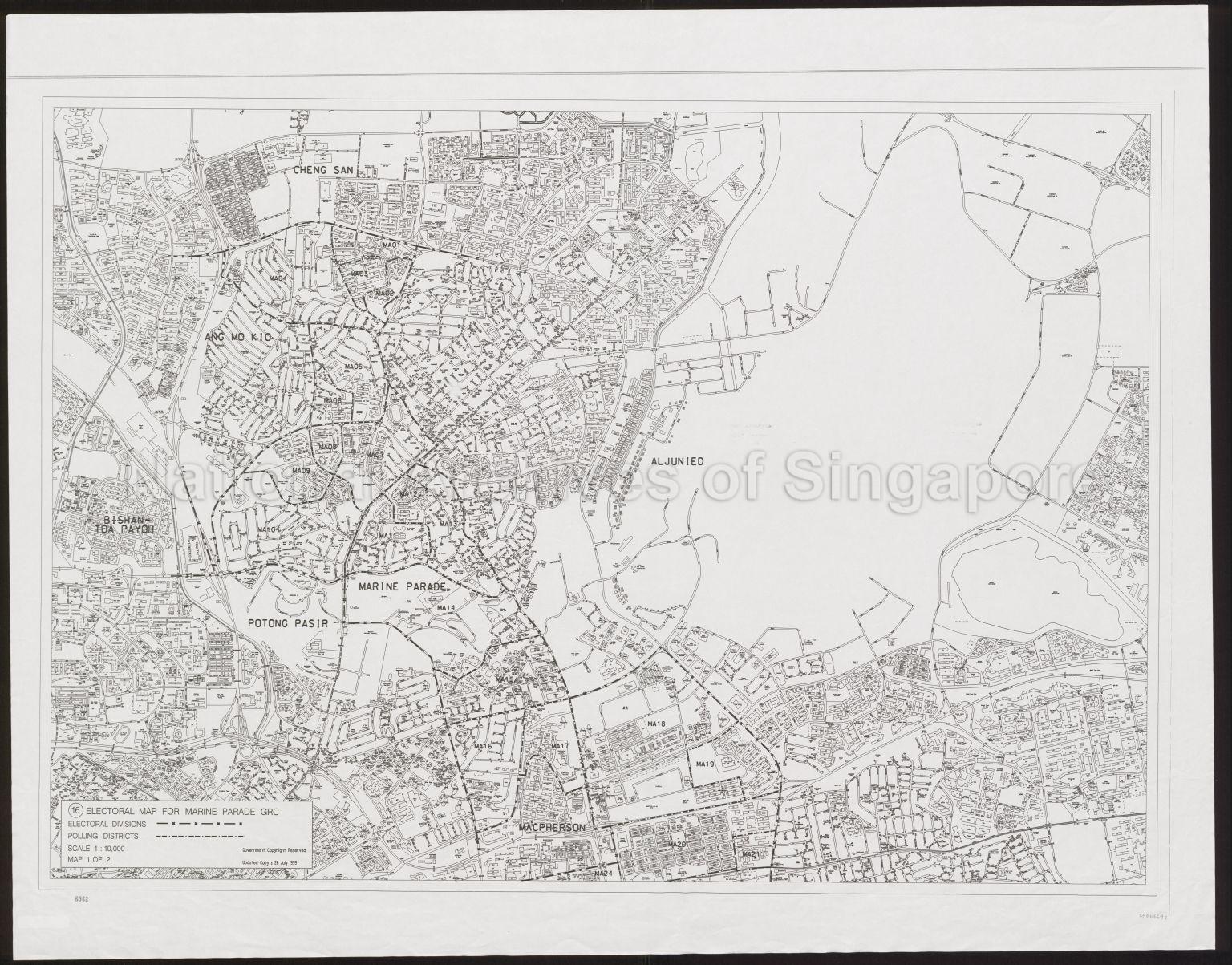 (16) Electoral Map for Marine Parade Group Representation  …