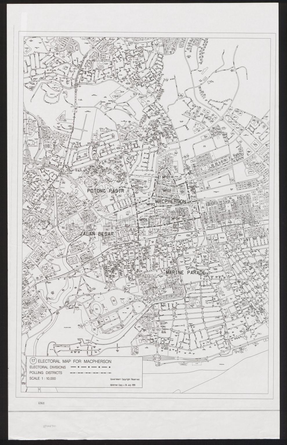 (17) Electoral Map for Macpherson