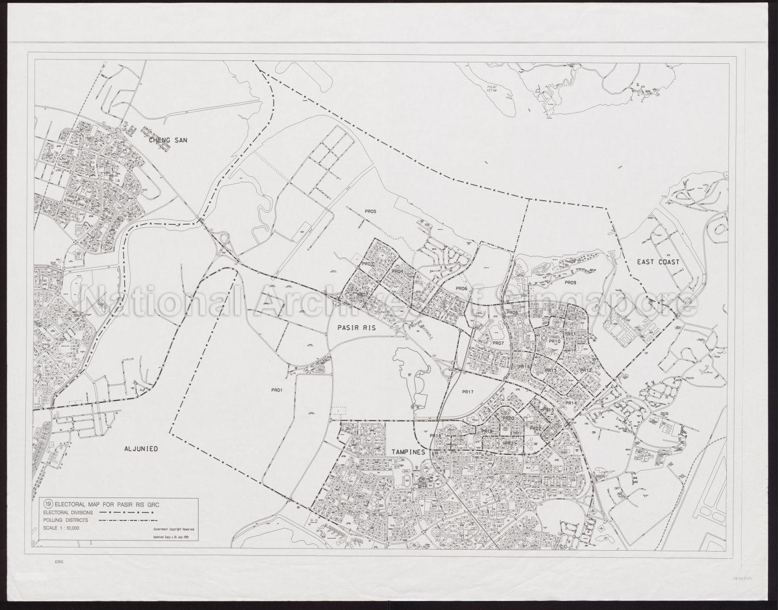 (19) electoral Map for Pasir Ris Group Representation  …