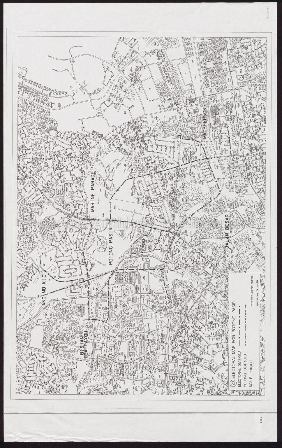 (20) electoral Map for Potong Pasir