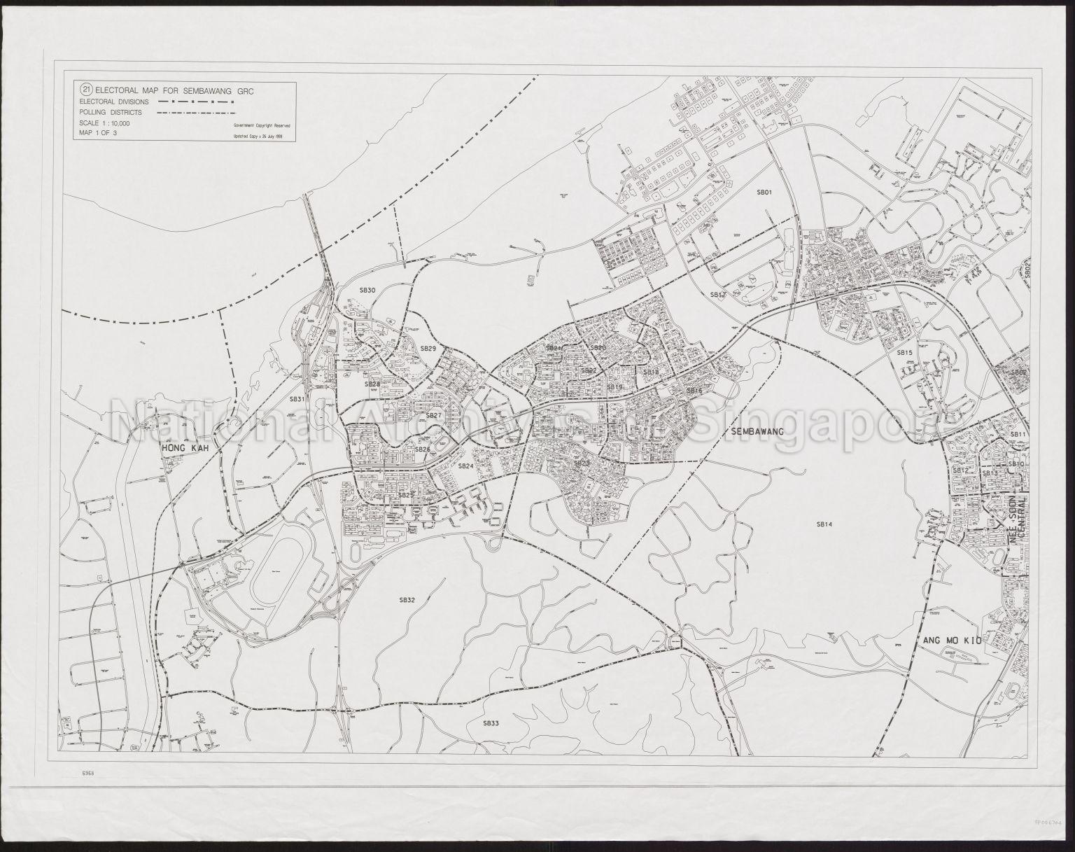 (21) electoral Map for Sembawang Group Representation  …