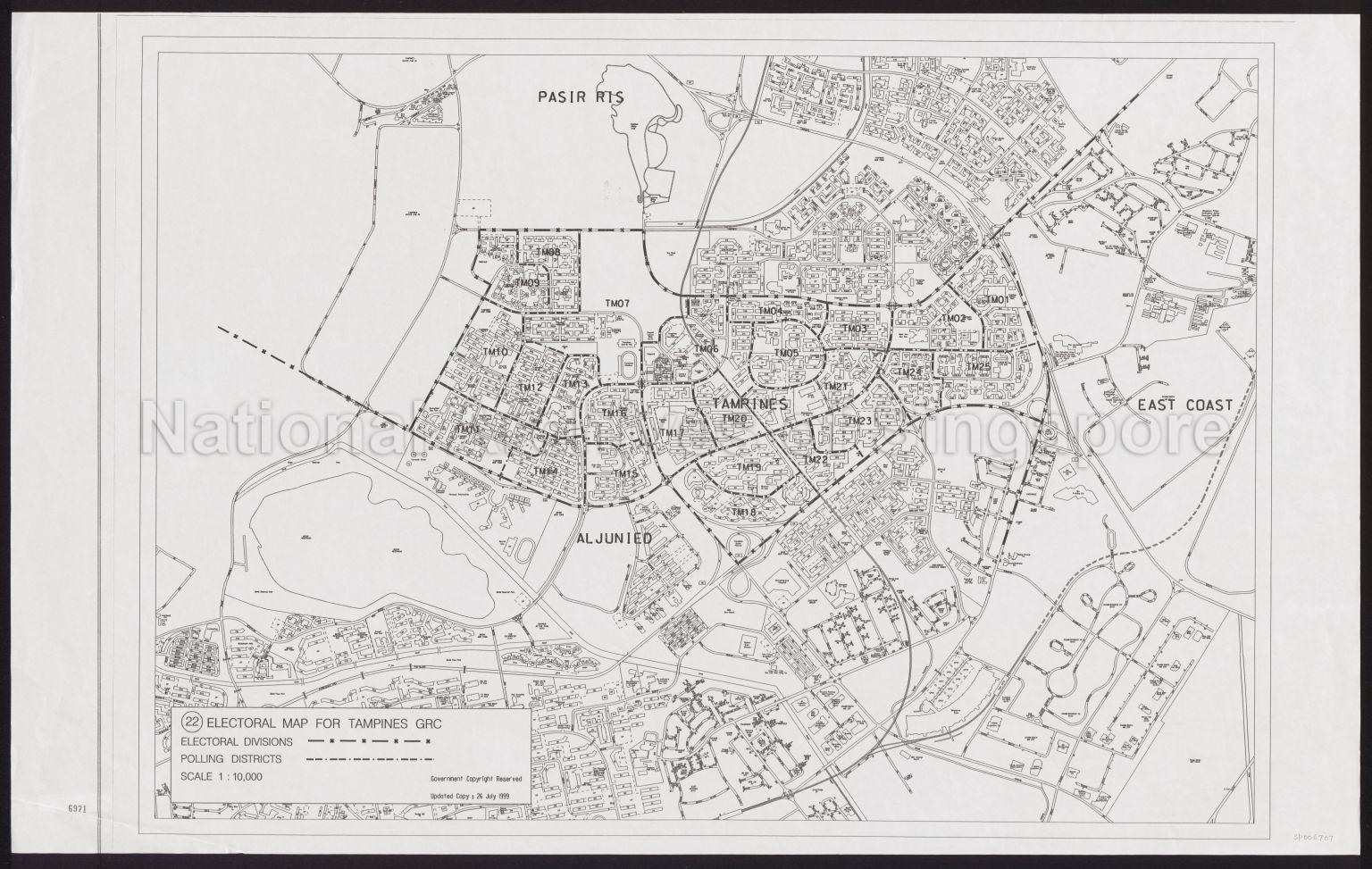 (22) electoral Map for Tampines Group Representation  …