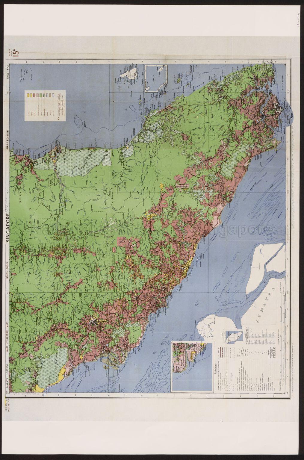 Land Utilization Map - Singapore