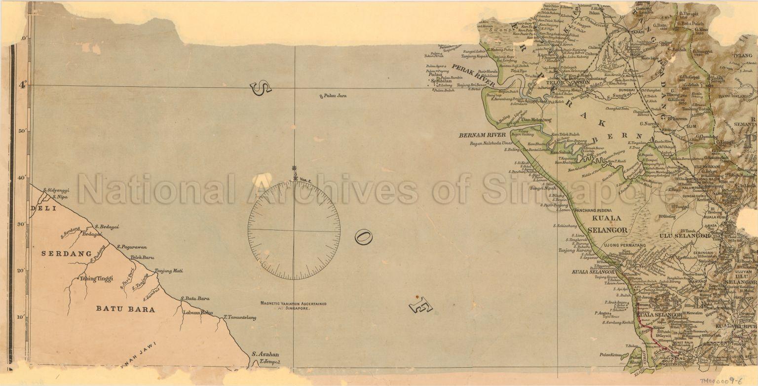Map of the Malay Peninsula