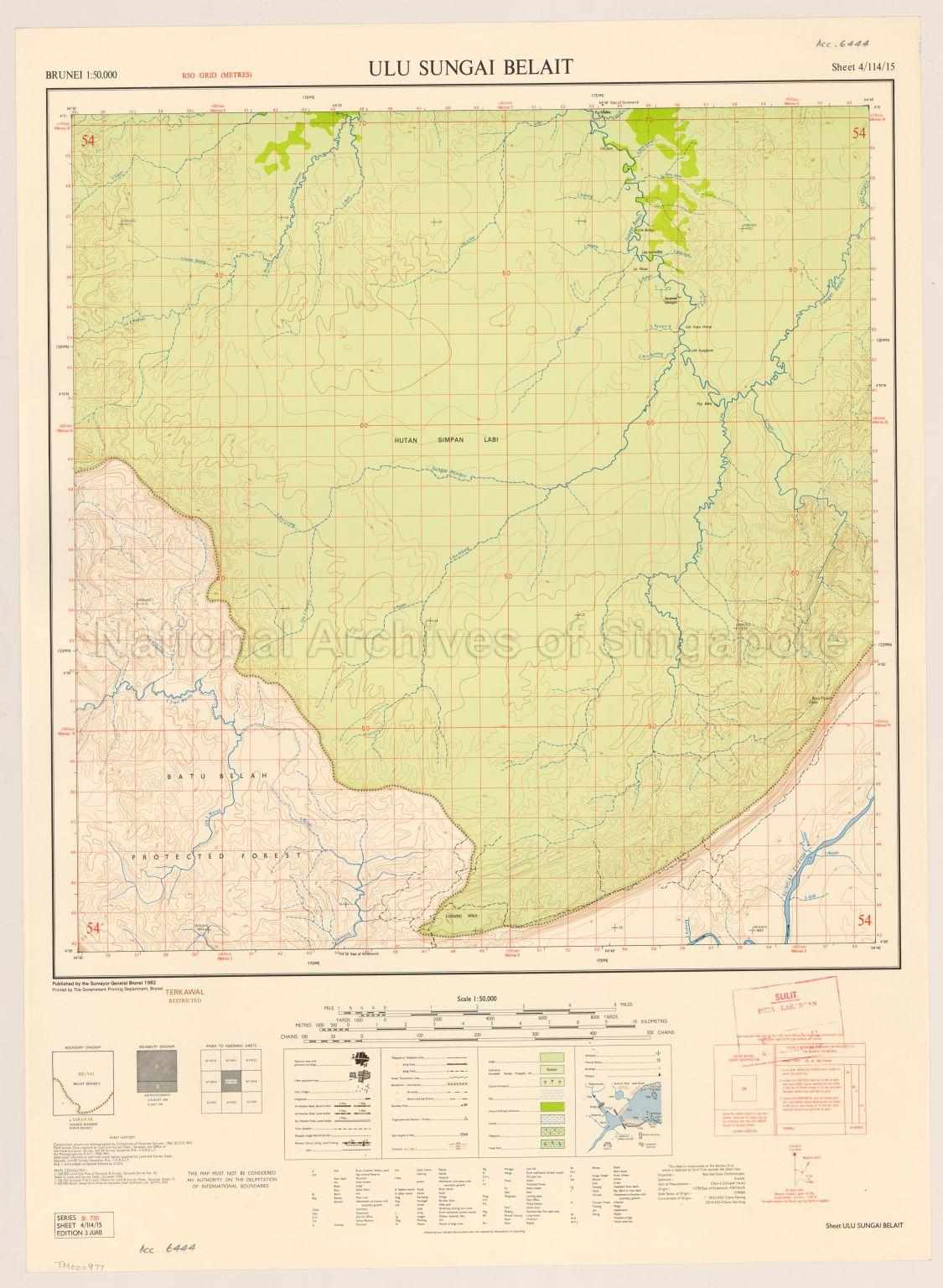 Brunei. Ulu Sungai Belait