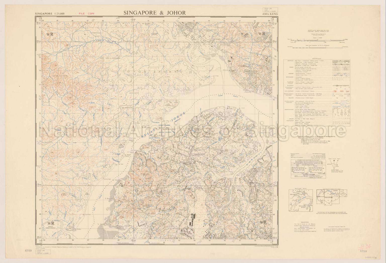 Singapore And Johor (Ama Keng)