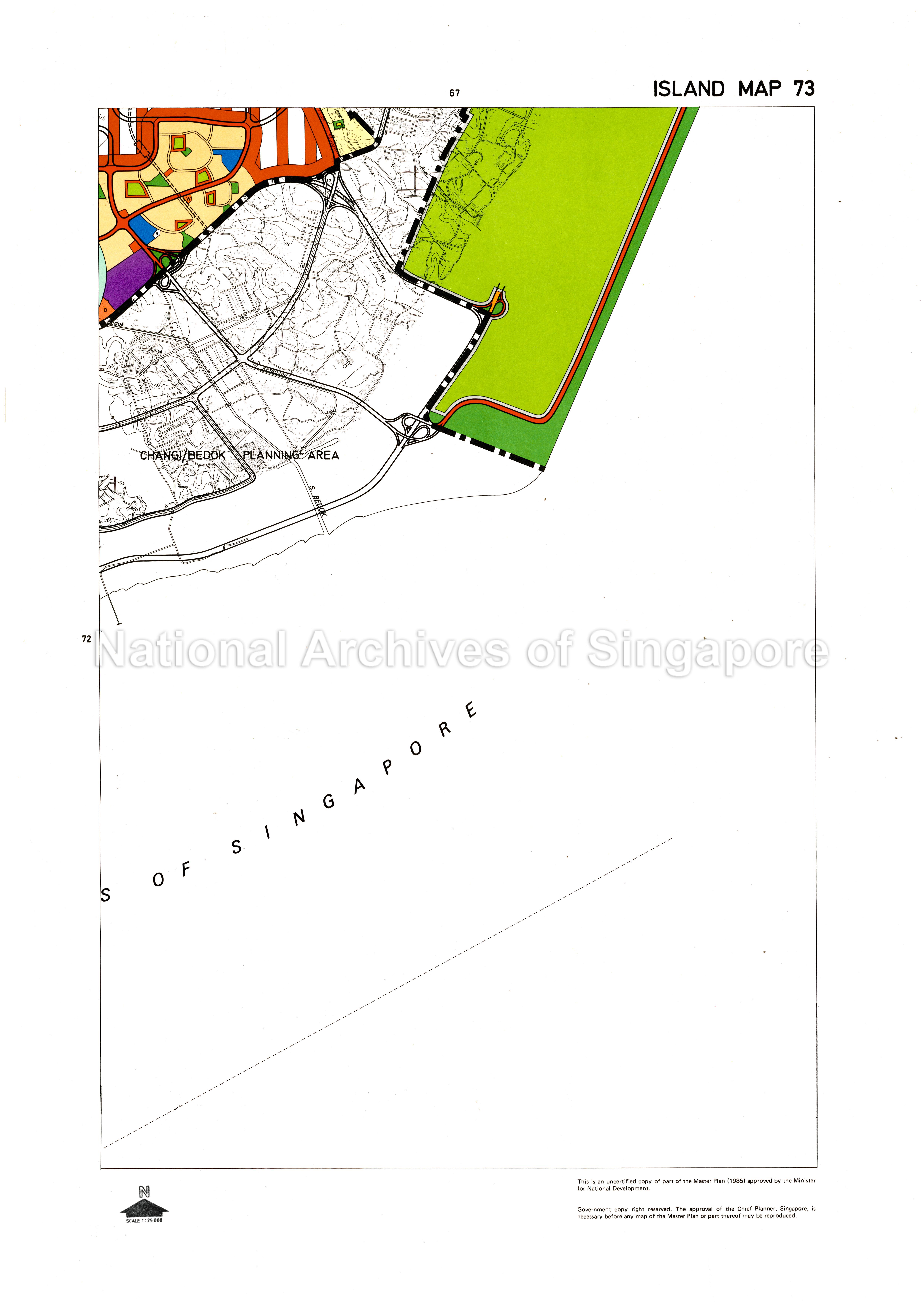 Master Plan 1985: Island Map 73
