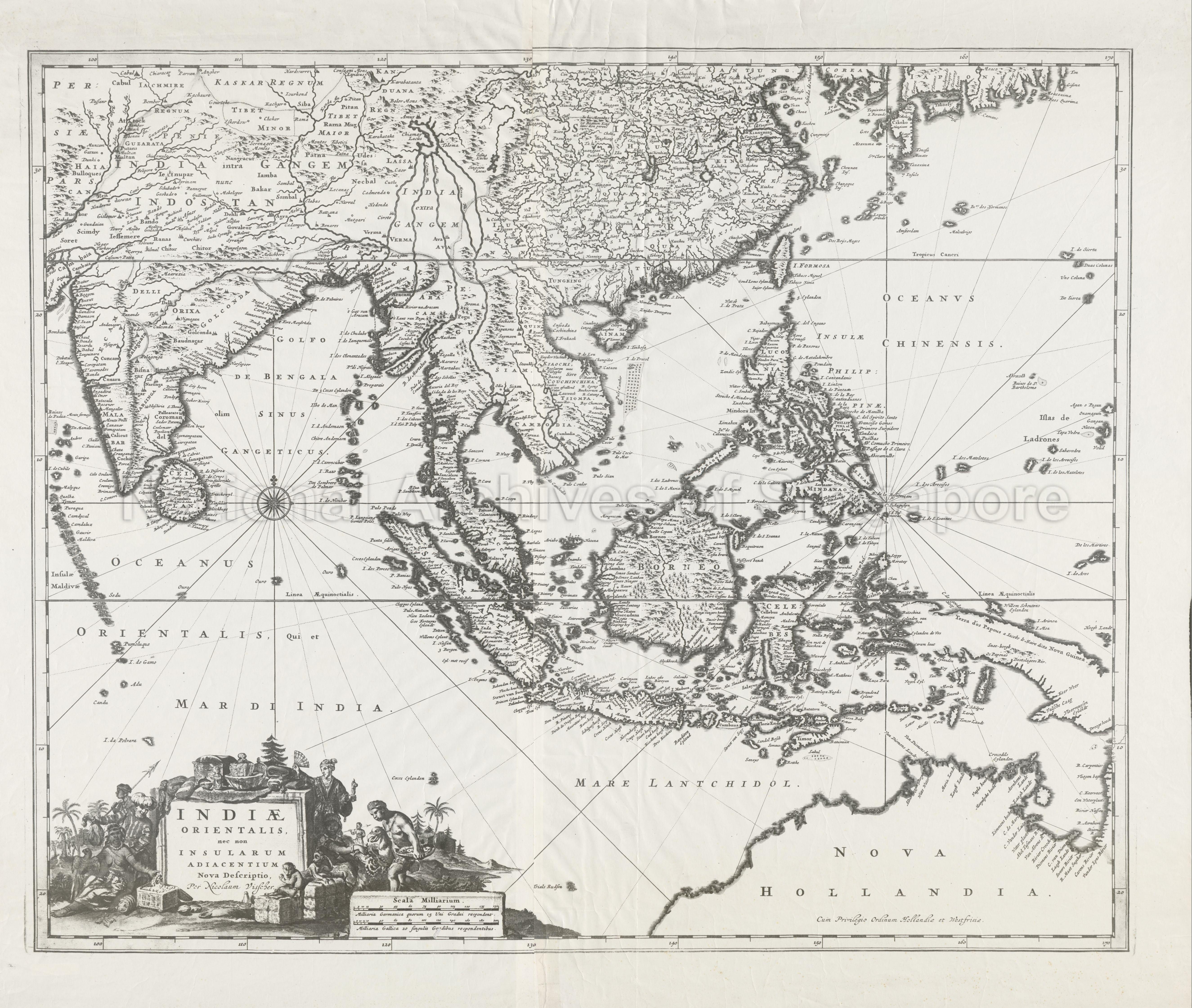 Indiae Orientalis nec non Insularum Adiacentium Nova  …