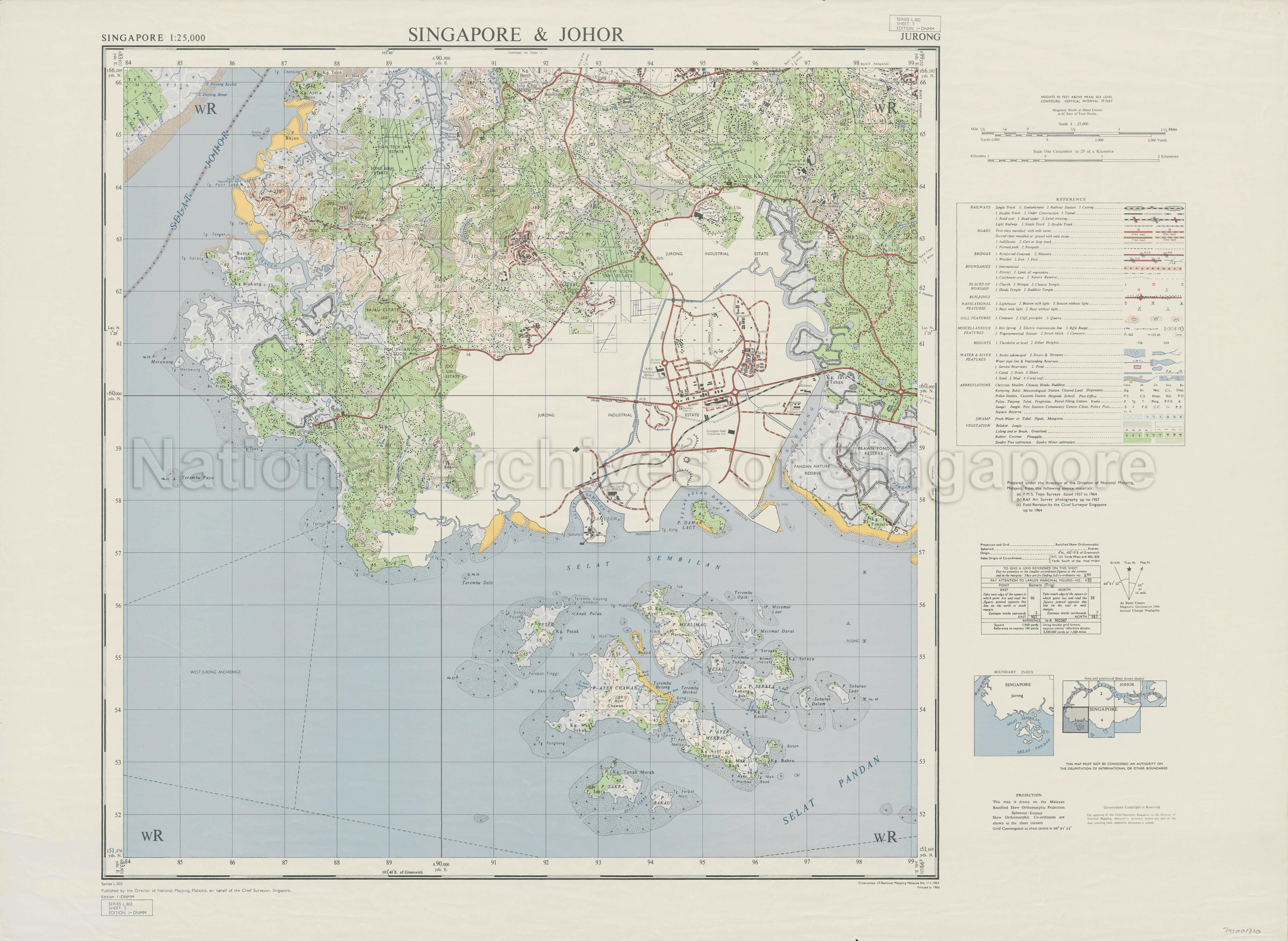 Singapore And Johor. Jurong