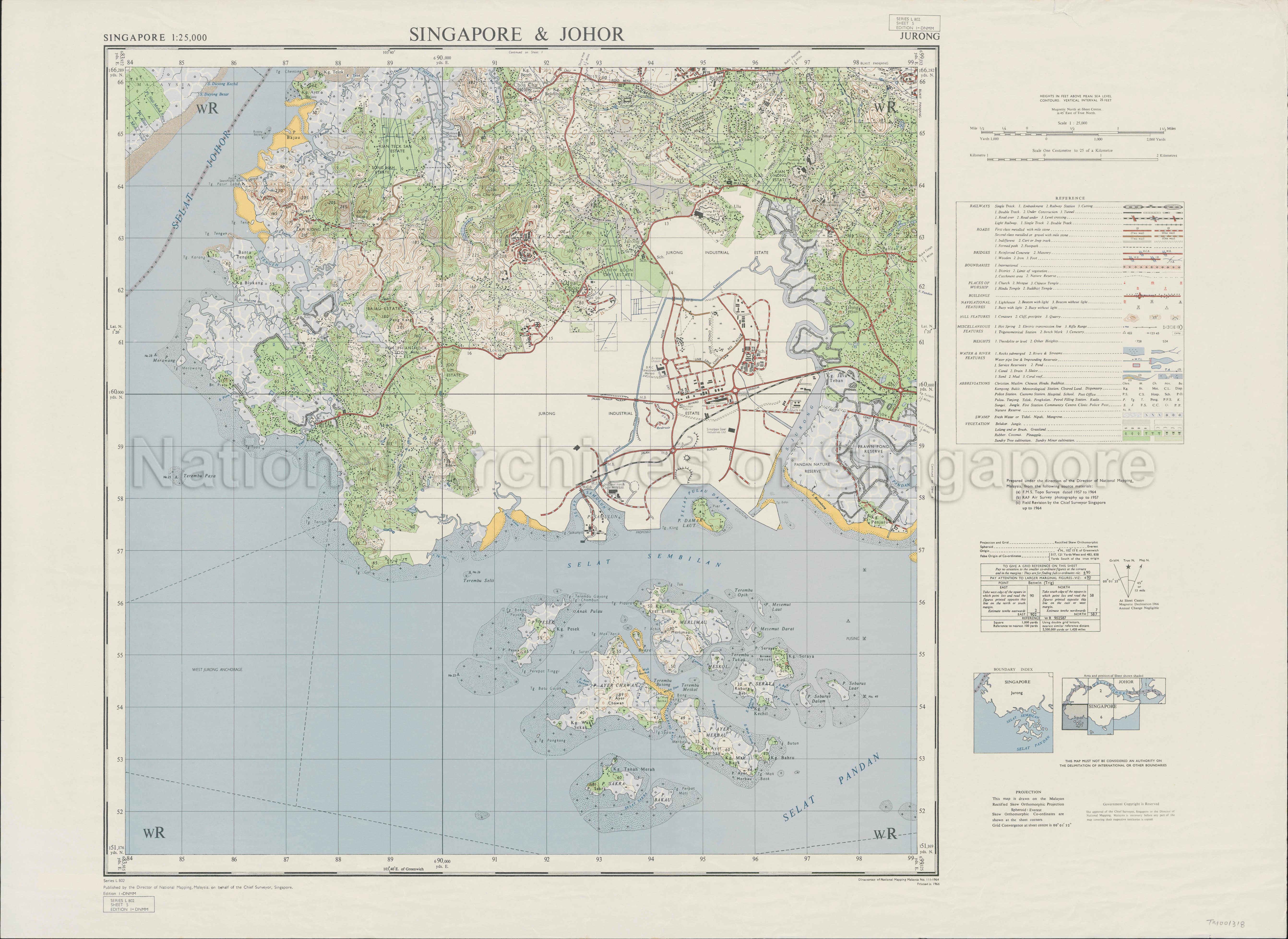Singapore And Johor. Jurong