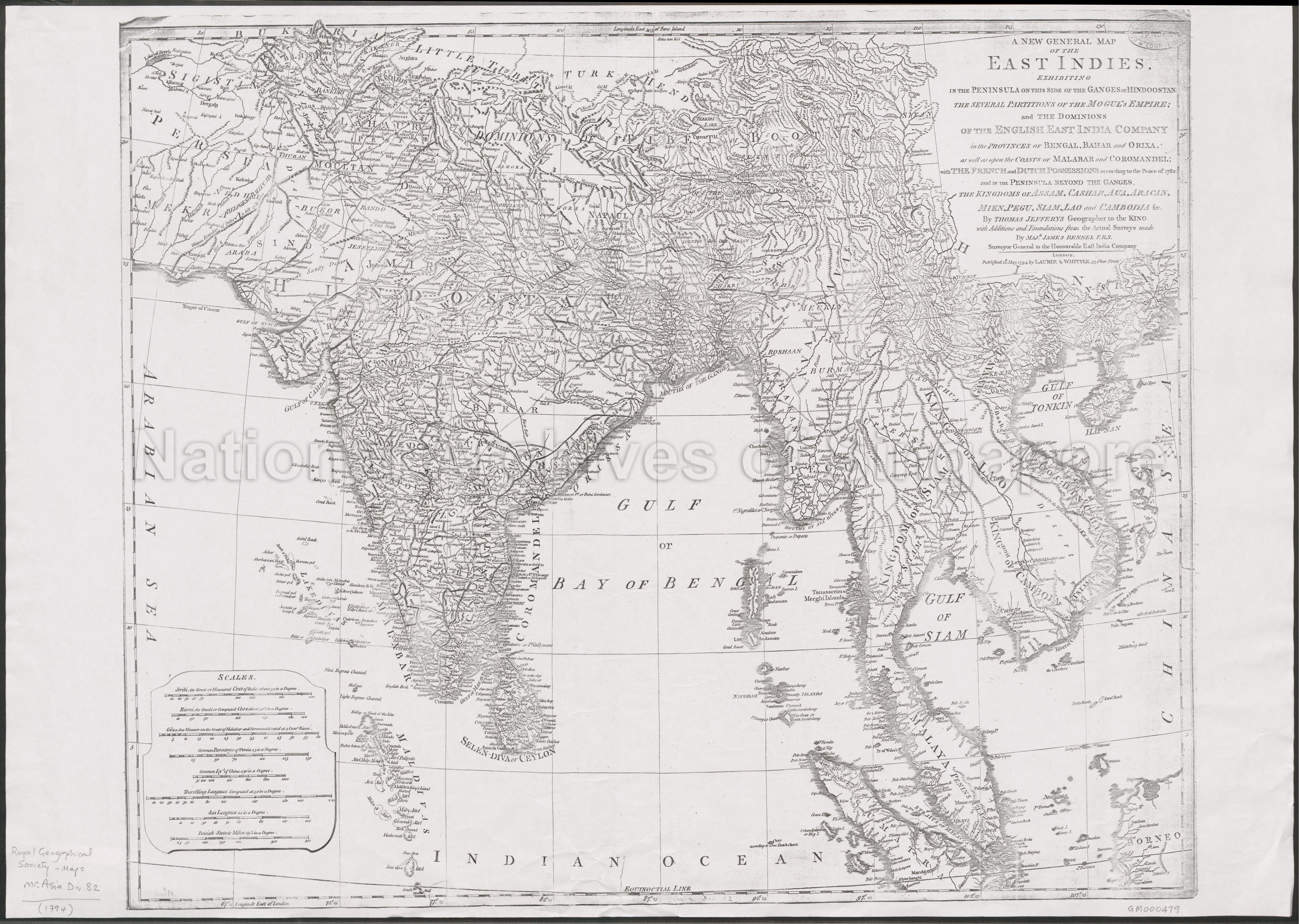 A New General Map of the East Indies, Exhibiting in the  …