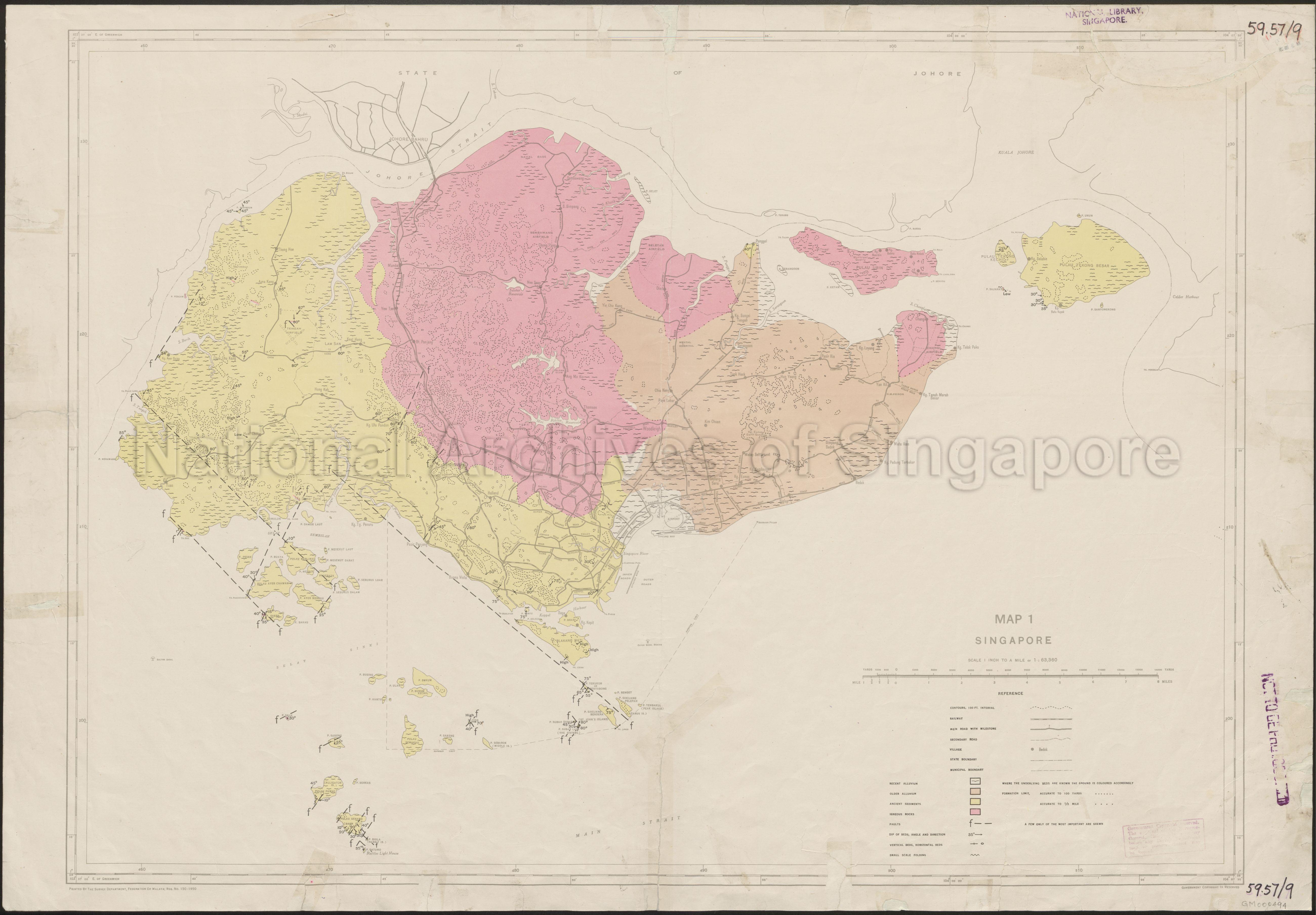 Map 1 Singapore