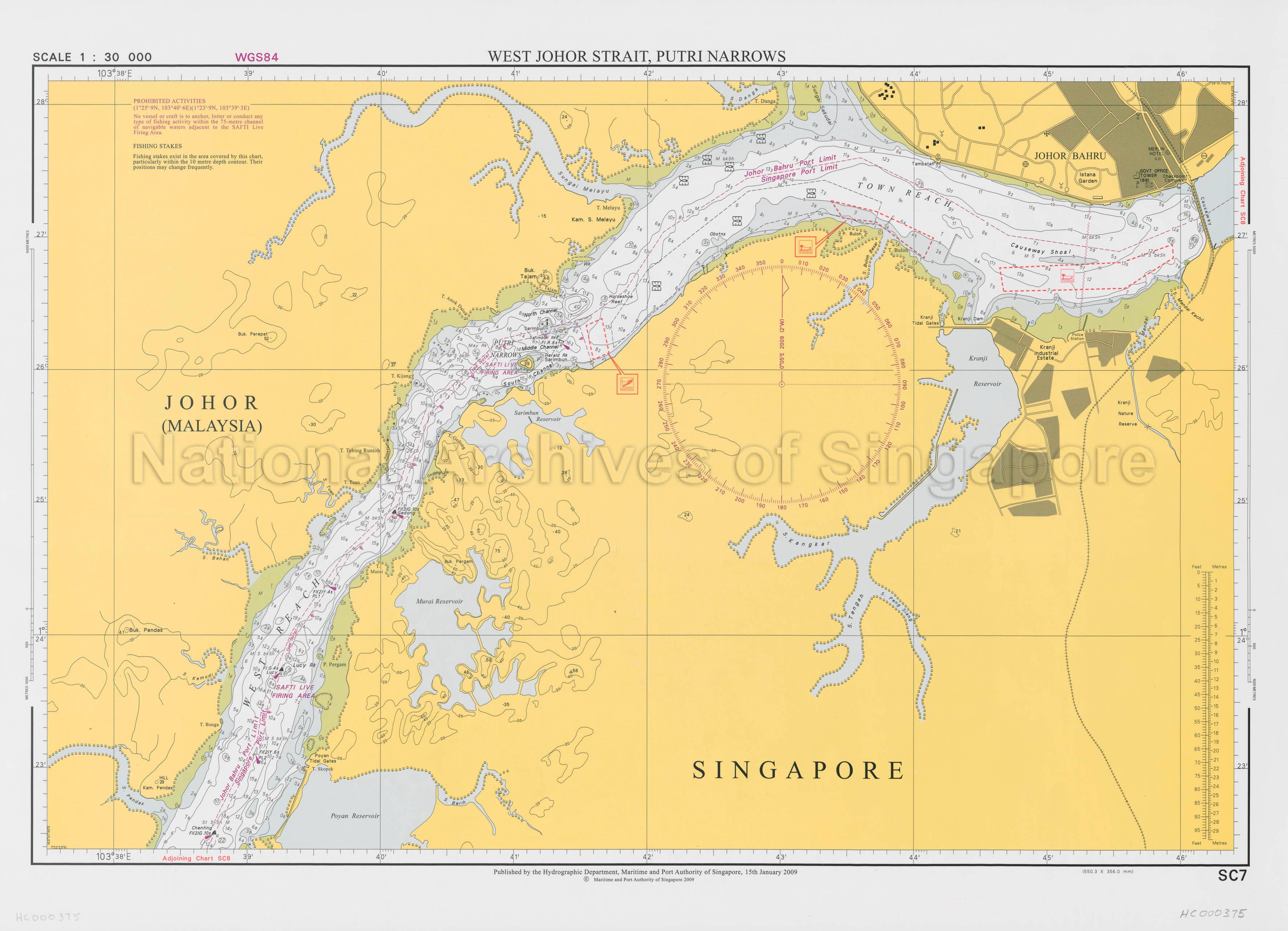 West Johor Strait, Putri Narrows