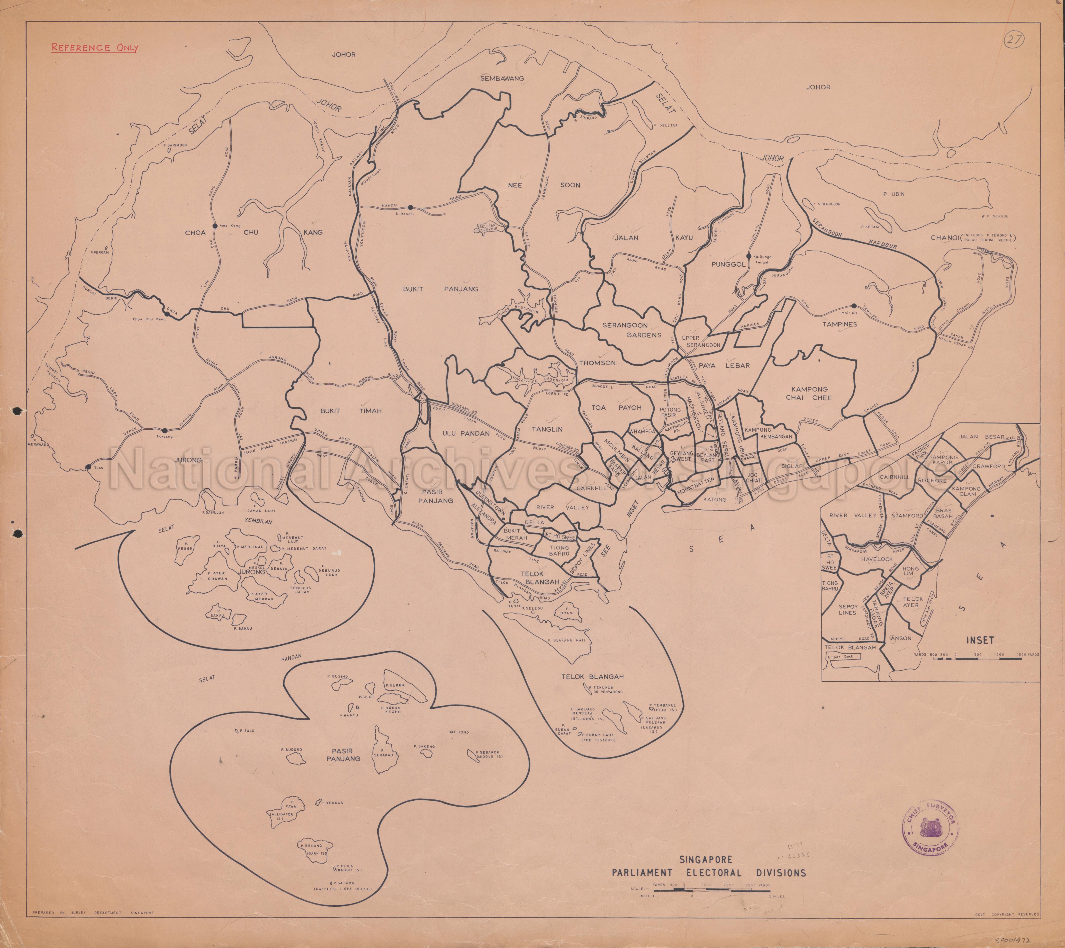 The Singapore Parliament election, 1968 Overall