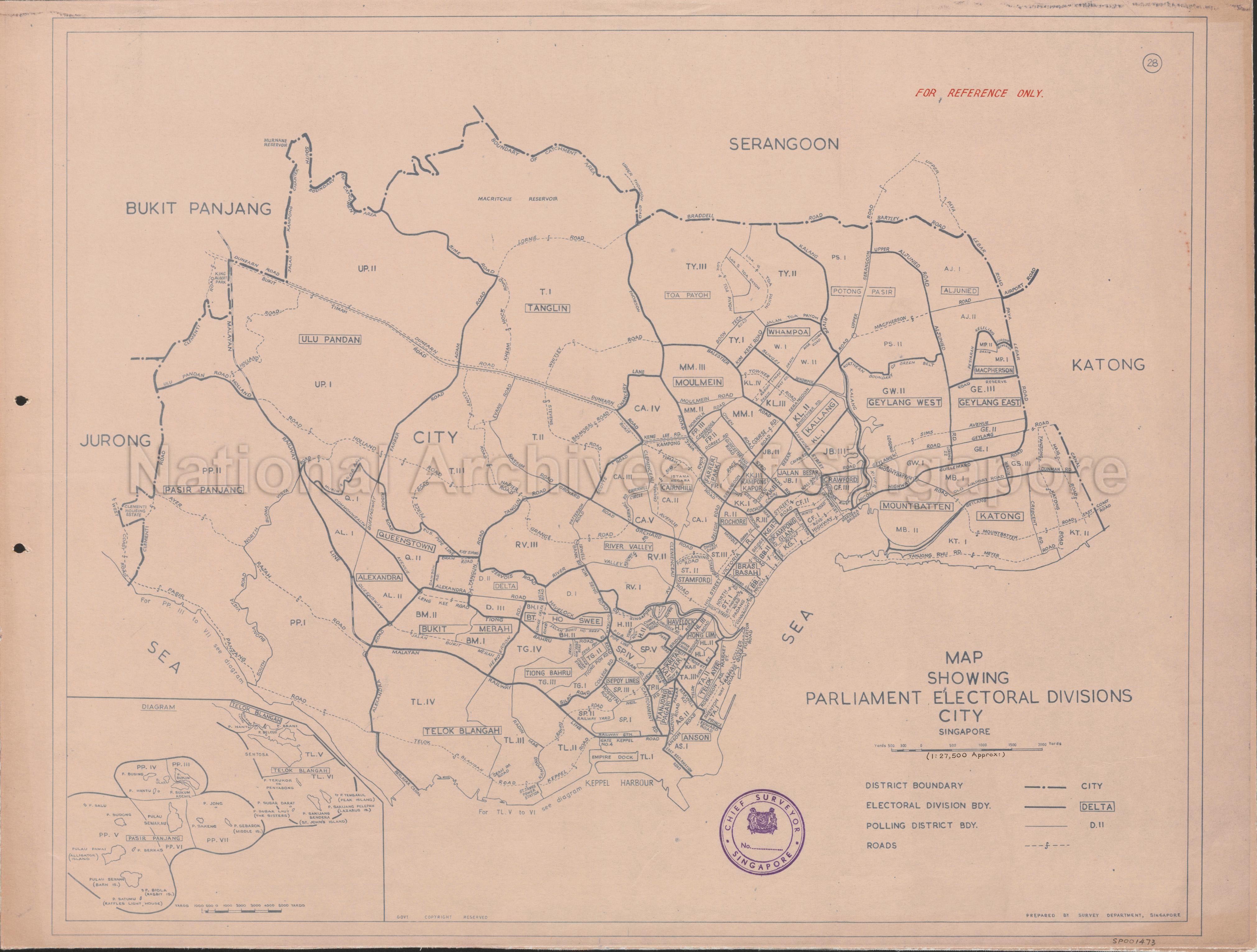The Singapore Parliament election, 1968: City