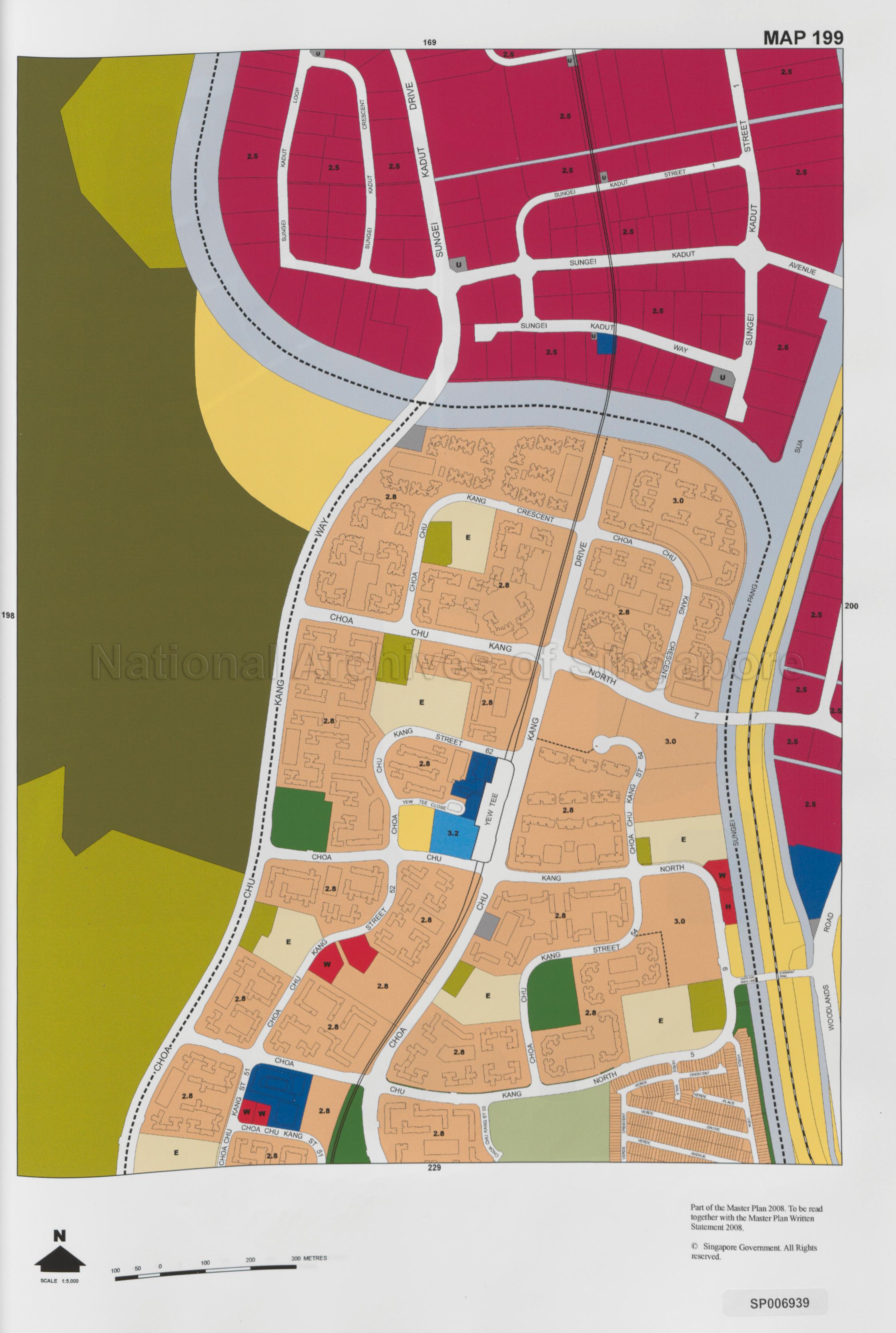 Master Plan 2008 Volume 1 of 3: Map 199