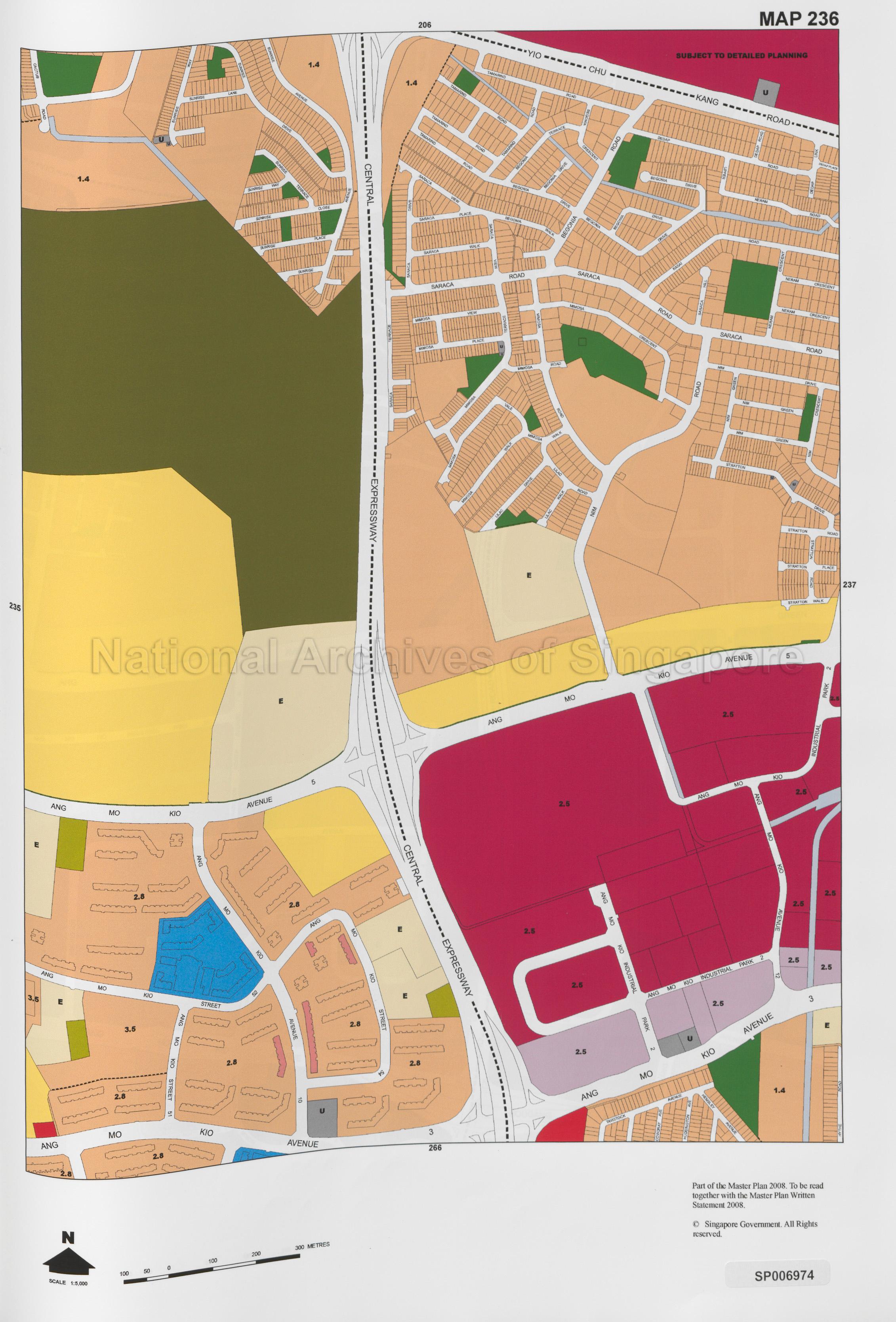 Master Plan 2008 Volume 1 Of 3: Map 236
