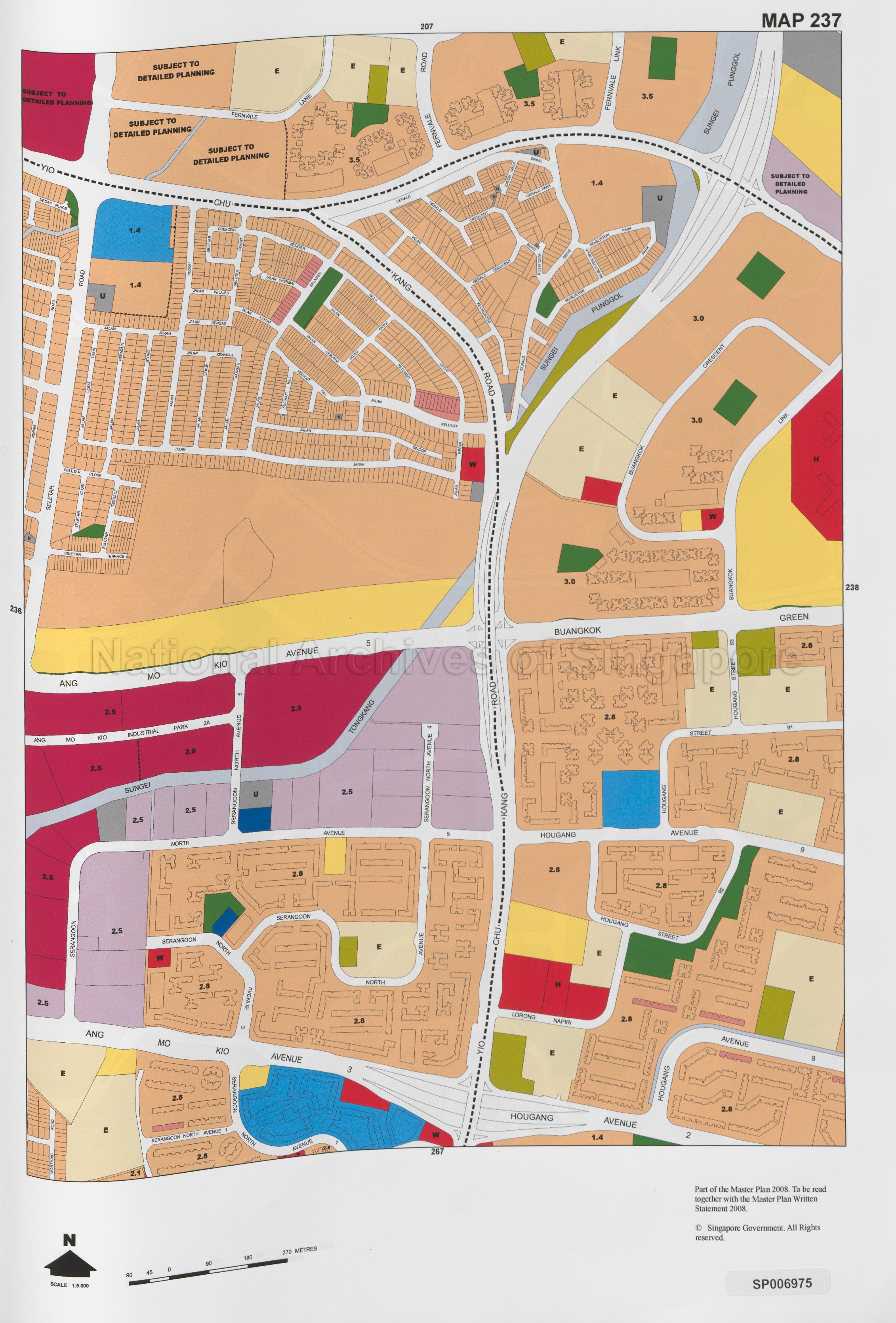 Master Plan 2008 Volume 1 Of 3: Map 237