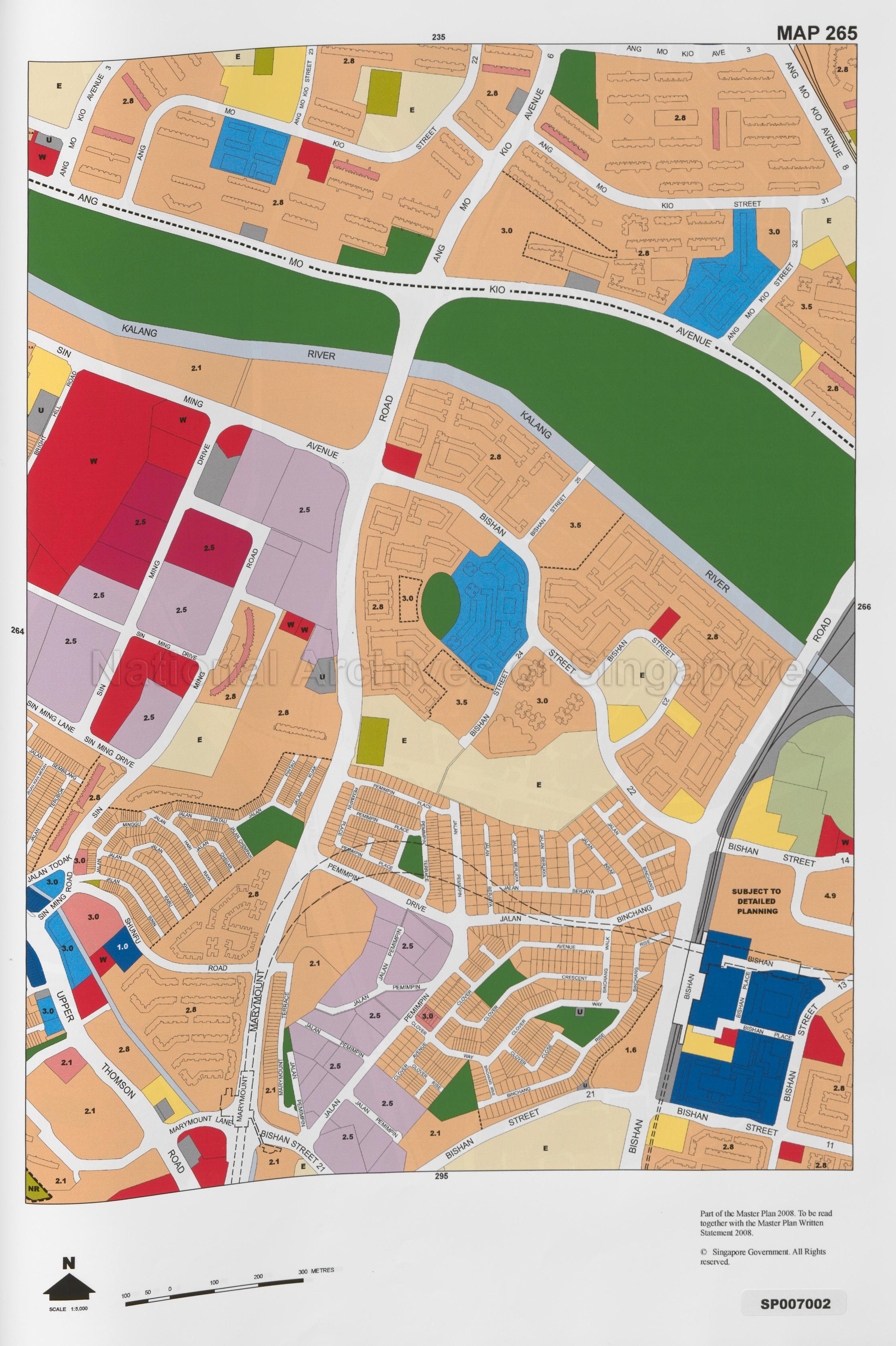 Master Plan 2008 Volume 1 Of 3: Map 265
