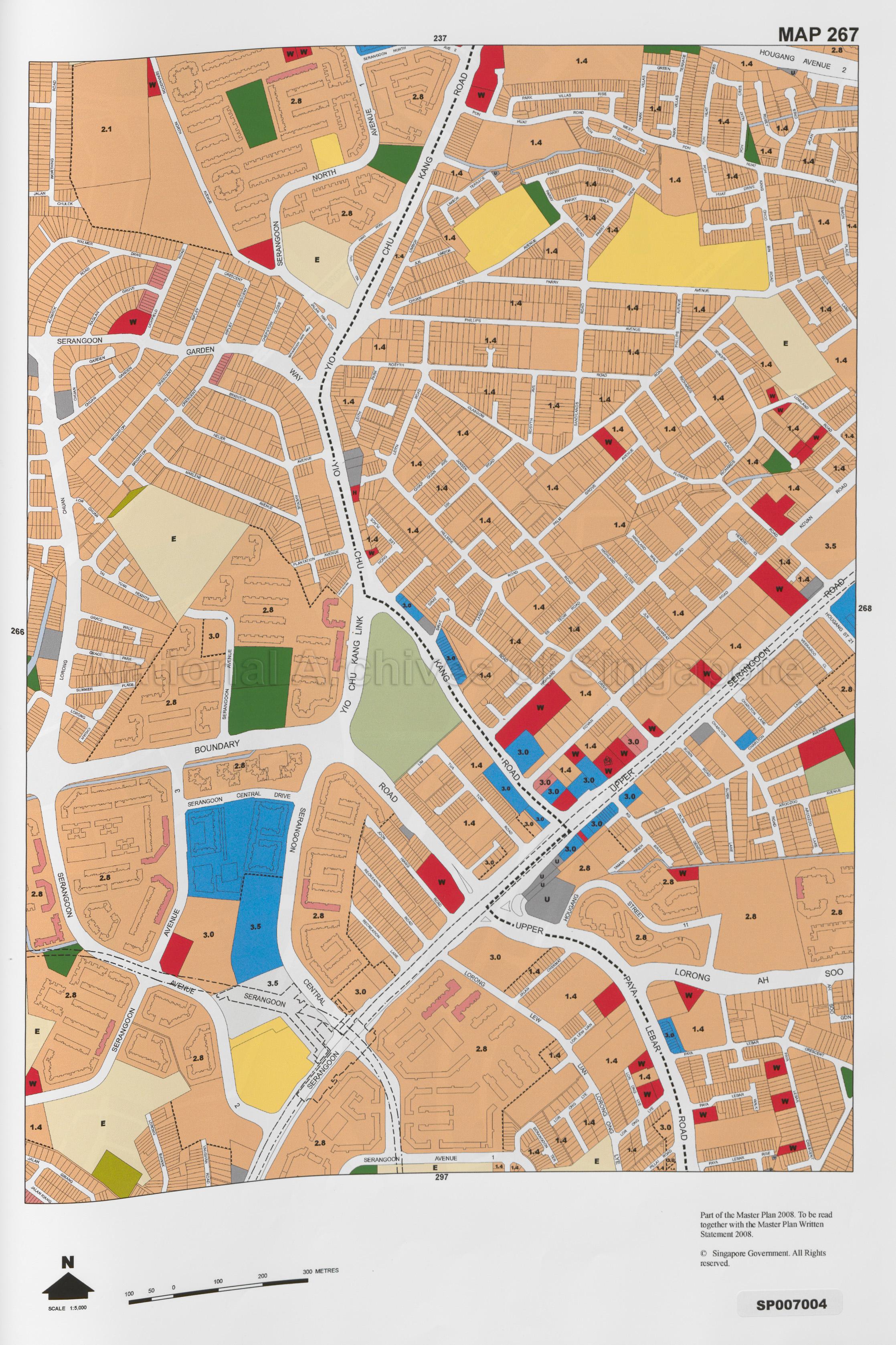 Master Plan 2008 Volume 1 of 3: Map 267