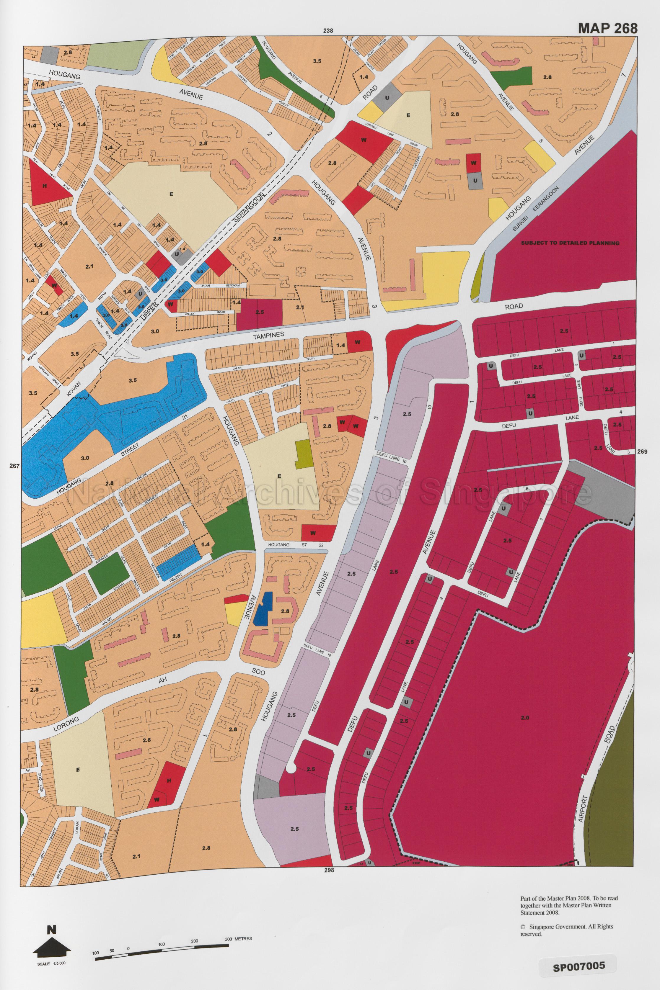 Master Plan 2008 Volume 1 of 3: Map 268