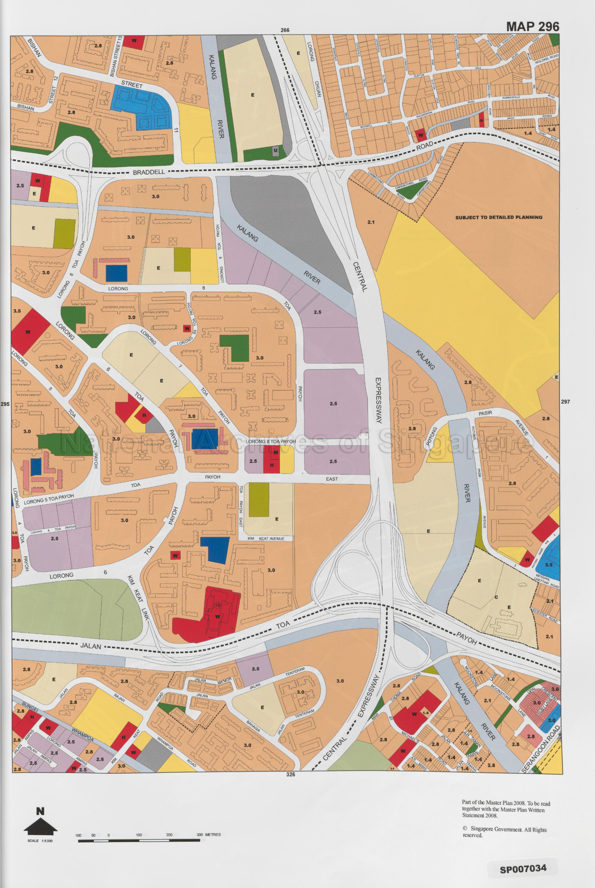 Master Plan 2008 Volume 2 of 3: Map 296