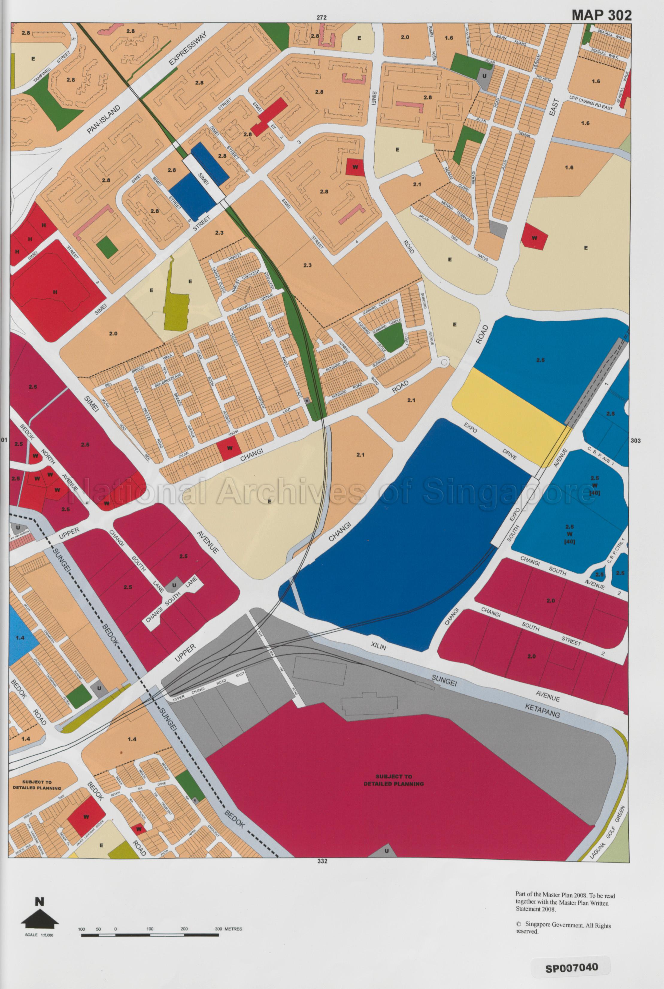 Map 302 Zip Master Plan 2008 Volume 2 of 3: Map 302