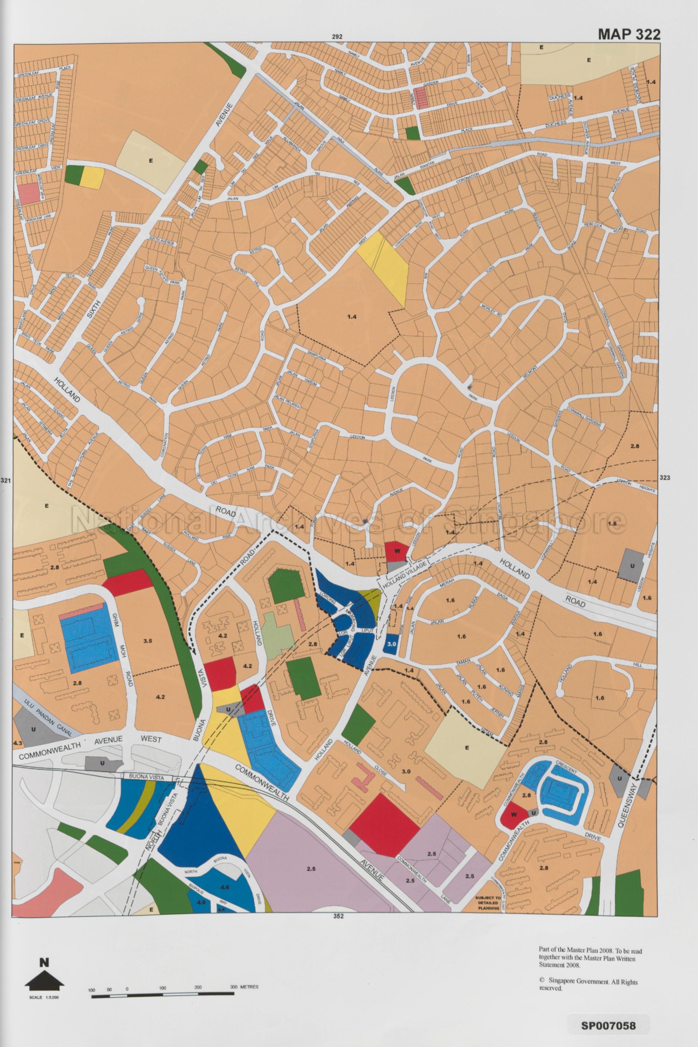 Master Plan 2008 Volume 2 of 3: Map 322