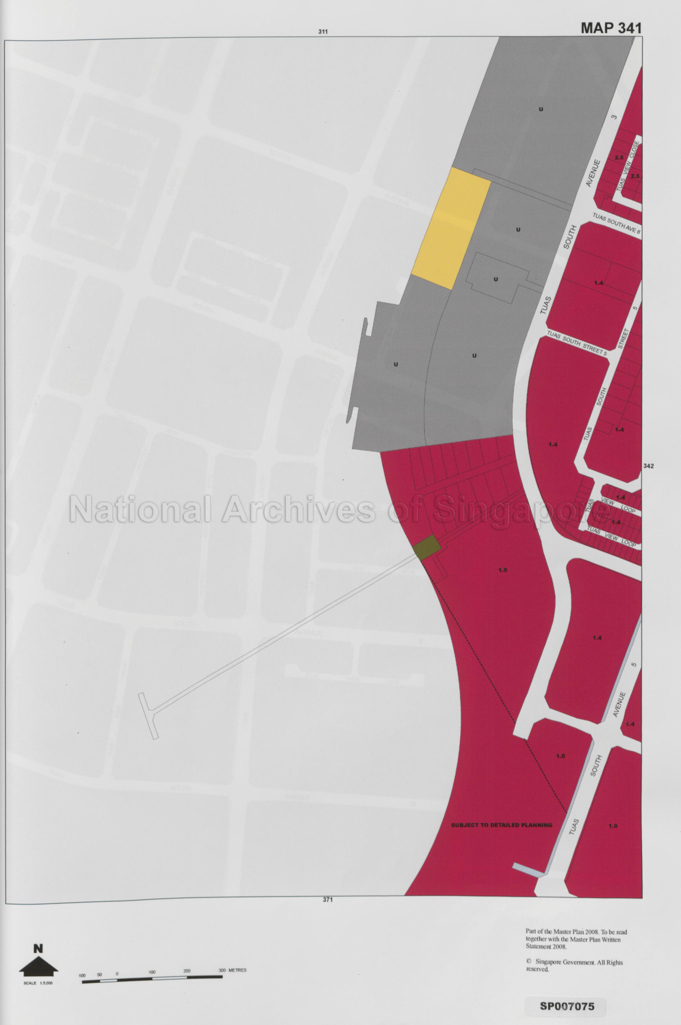 Master Plan 2008 Volume 2 of 3: Map 341