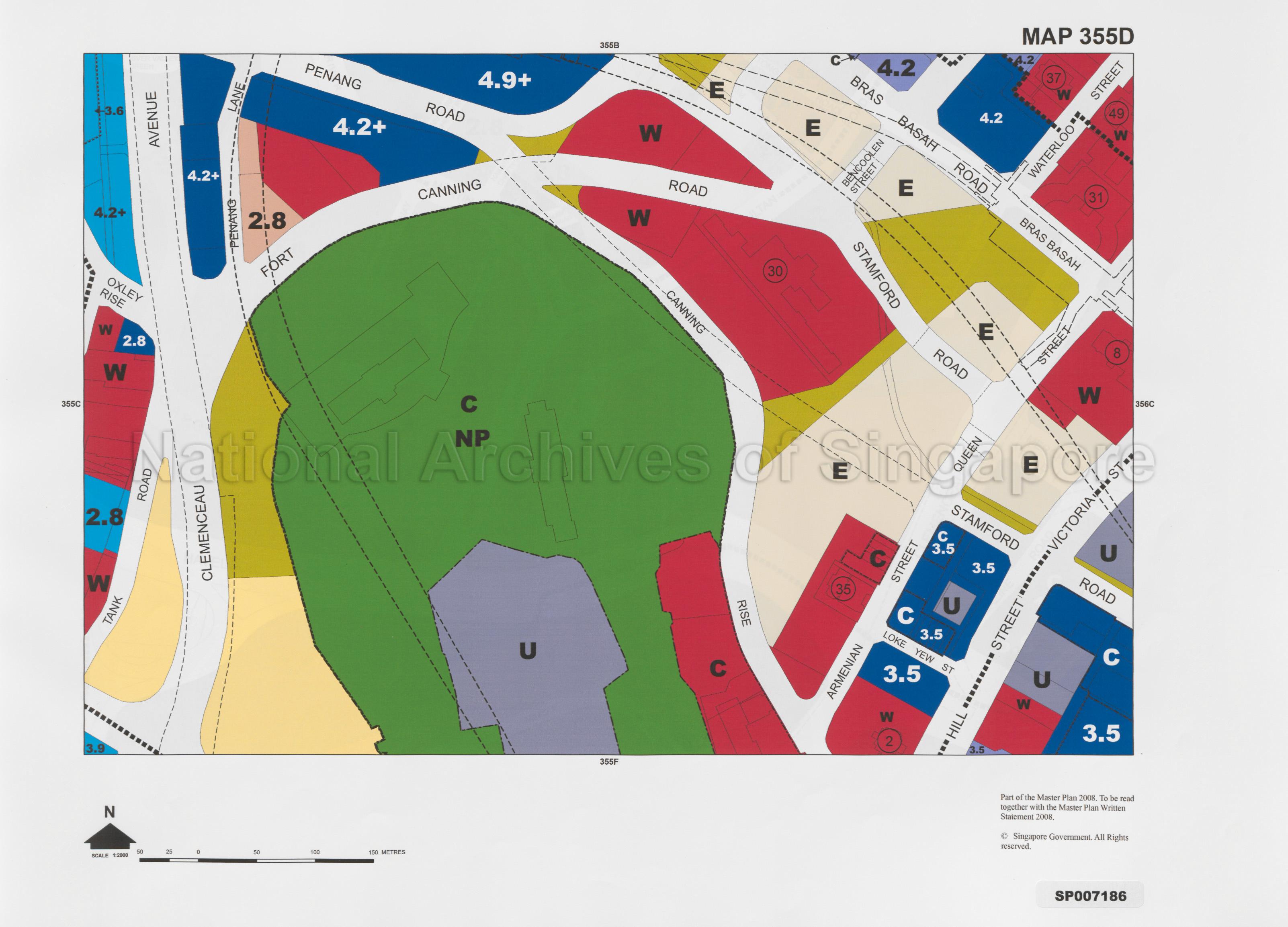 Master Plan 2008 Volume 3 of 3: Map 355D