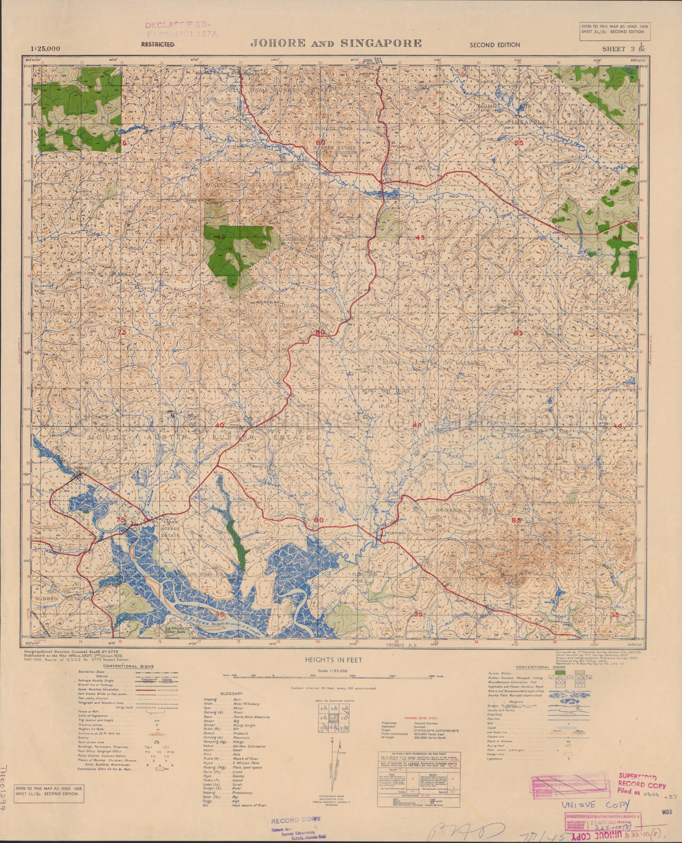 Johore and Singapore