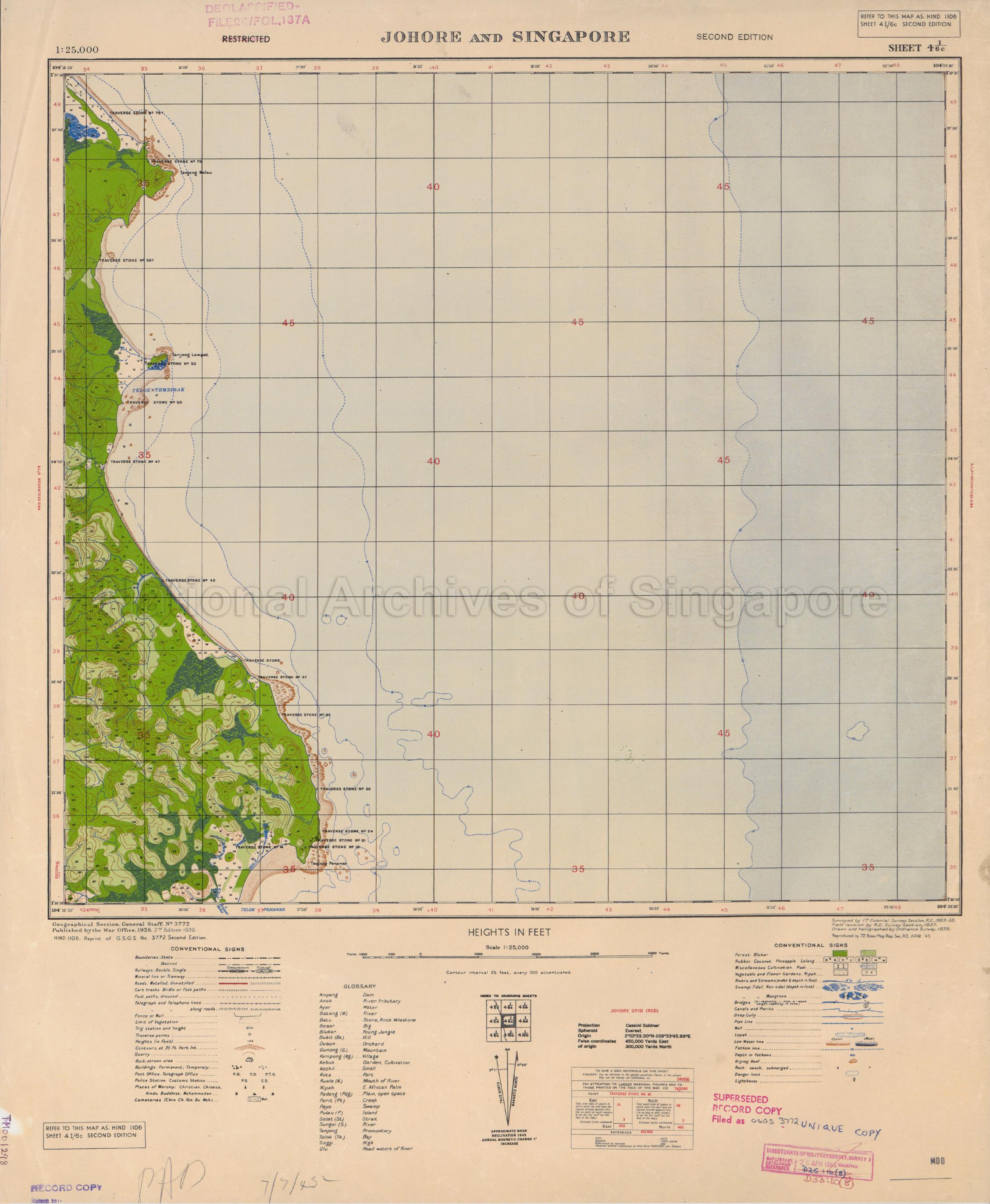 Johore and Singapore