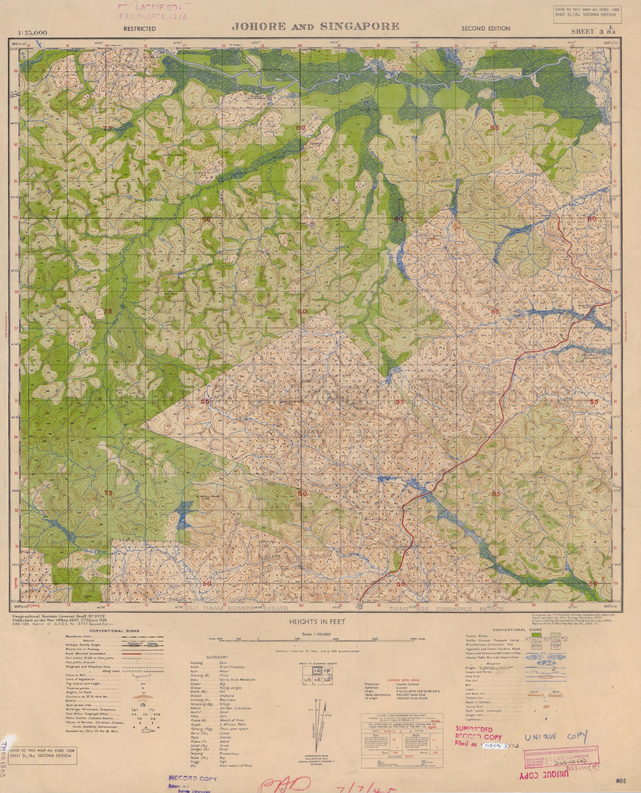 Johore and Singapore