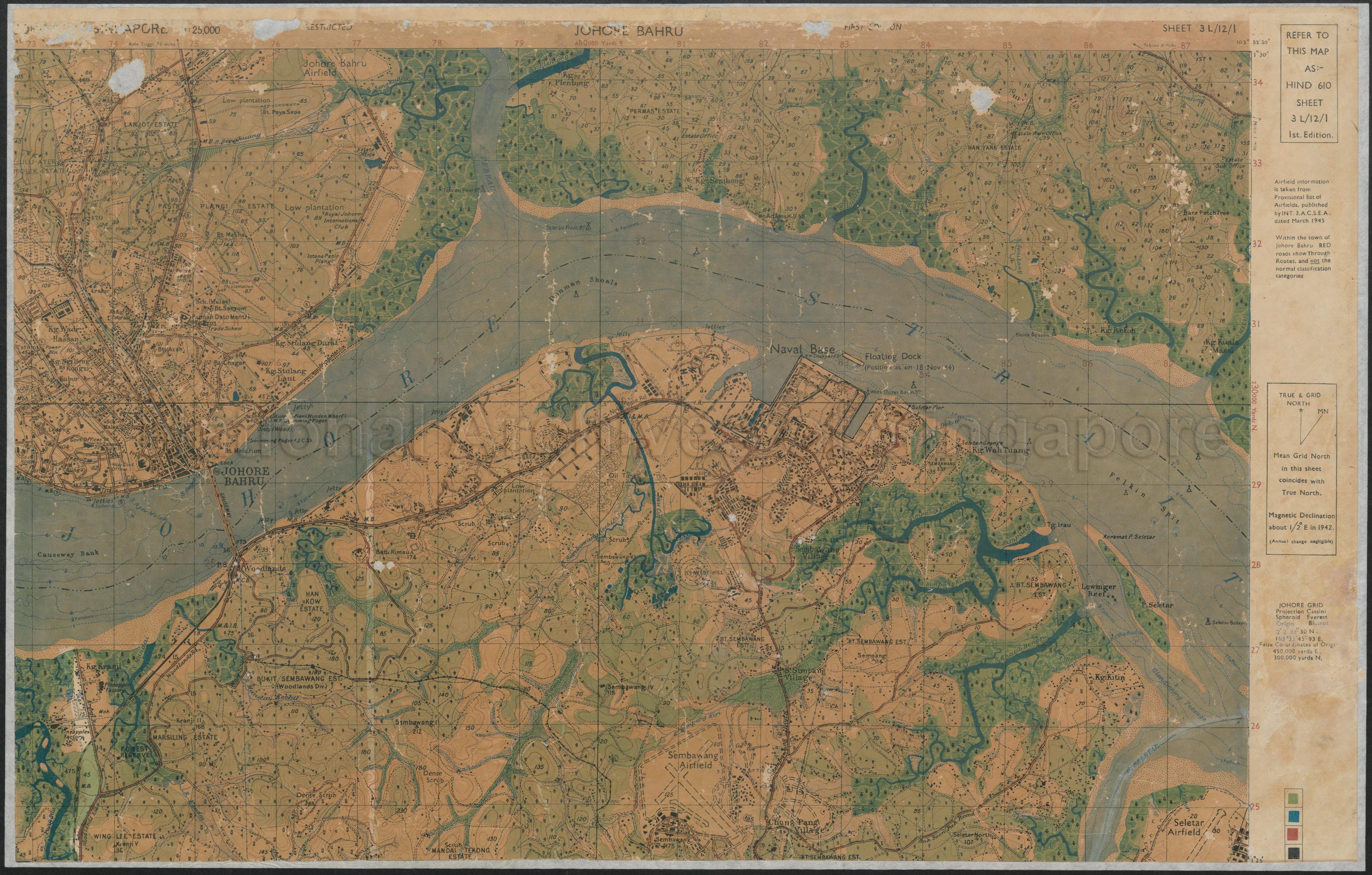 Johore And Singapore. Johore Bahru