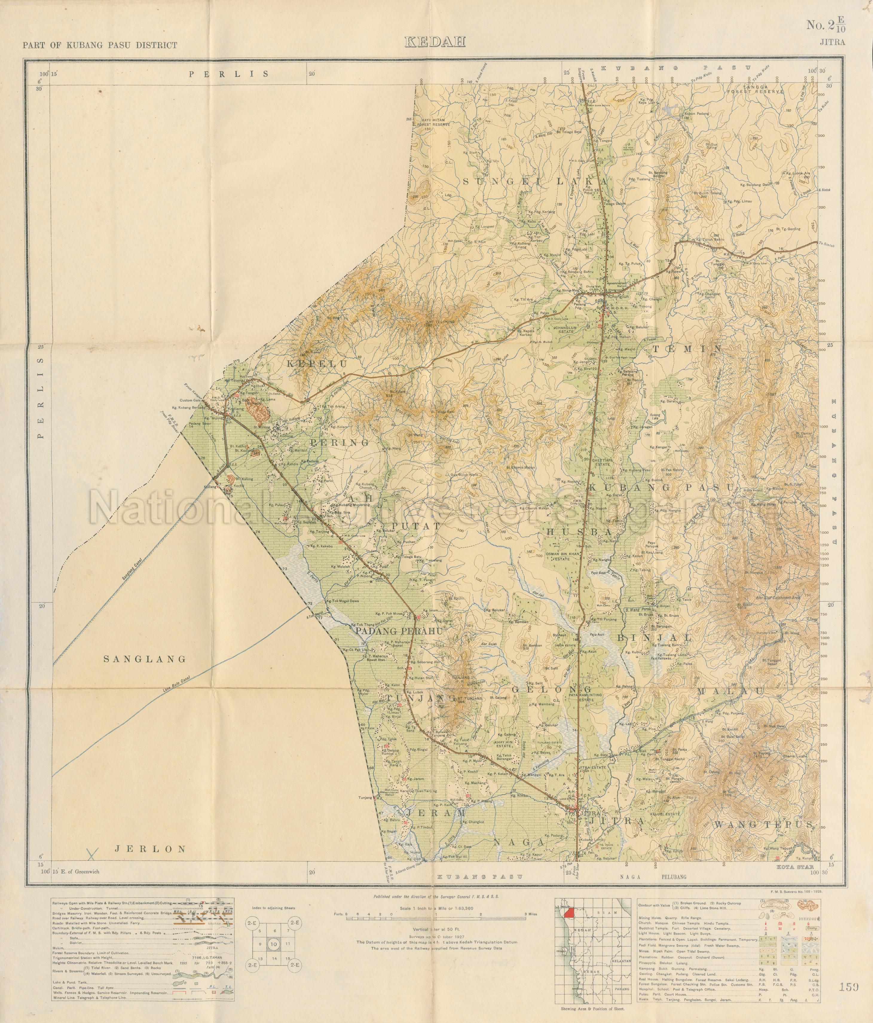 Kedah. Part of Kubang Pasu District, Jitra.