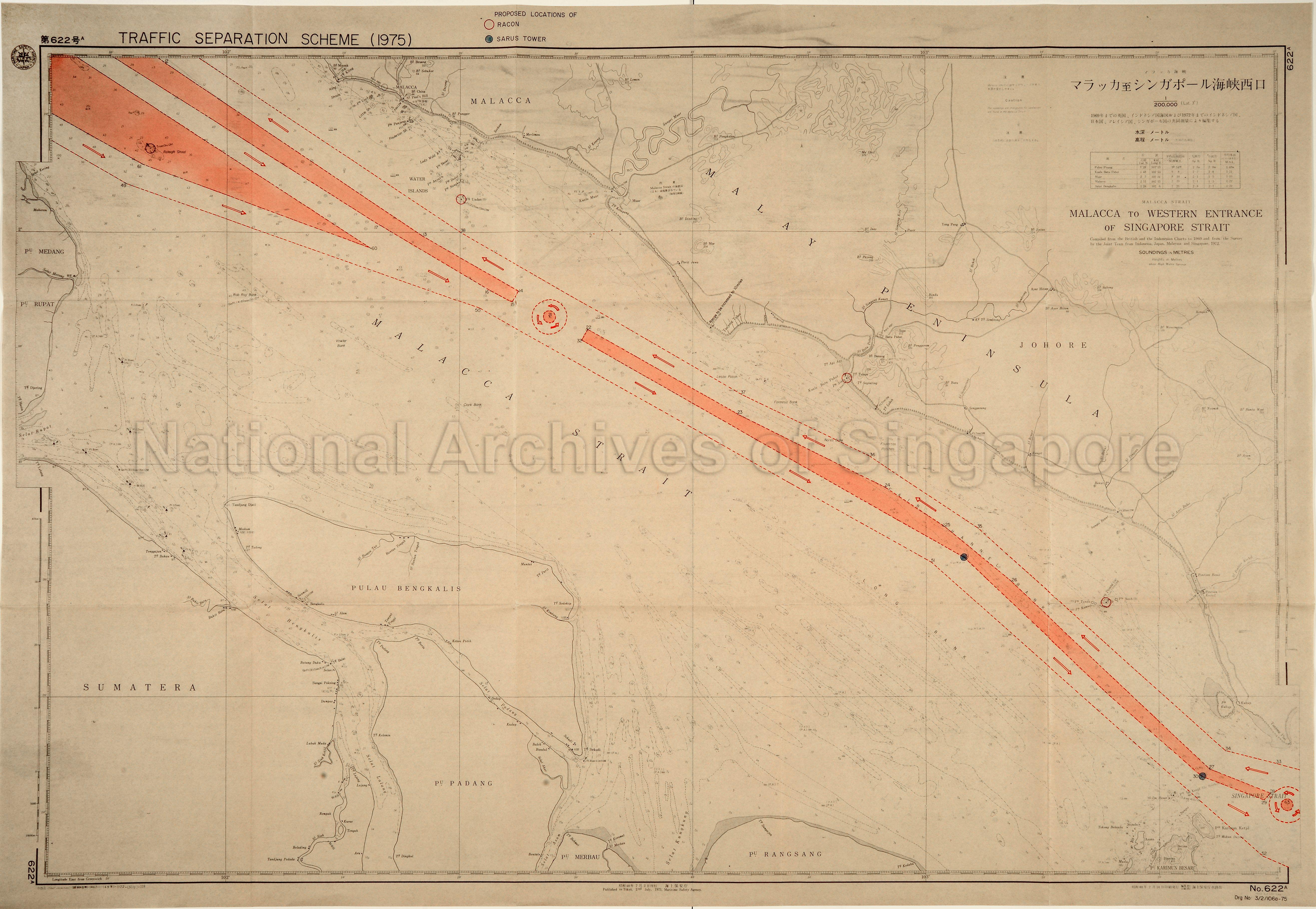Traffic Separation Scheme (1975), No.3 of 5