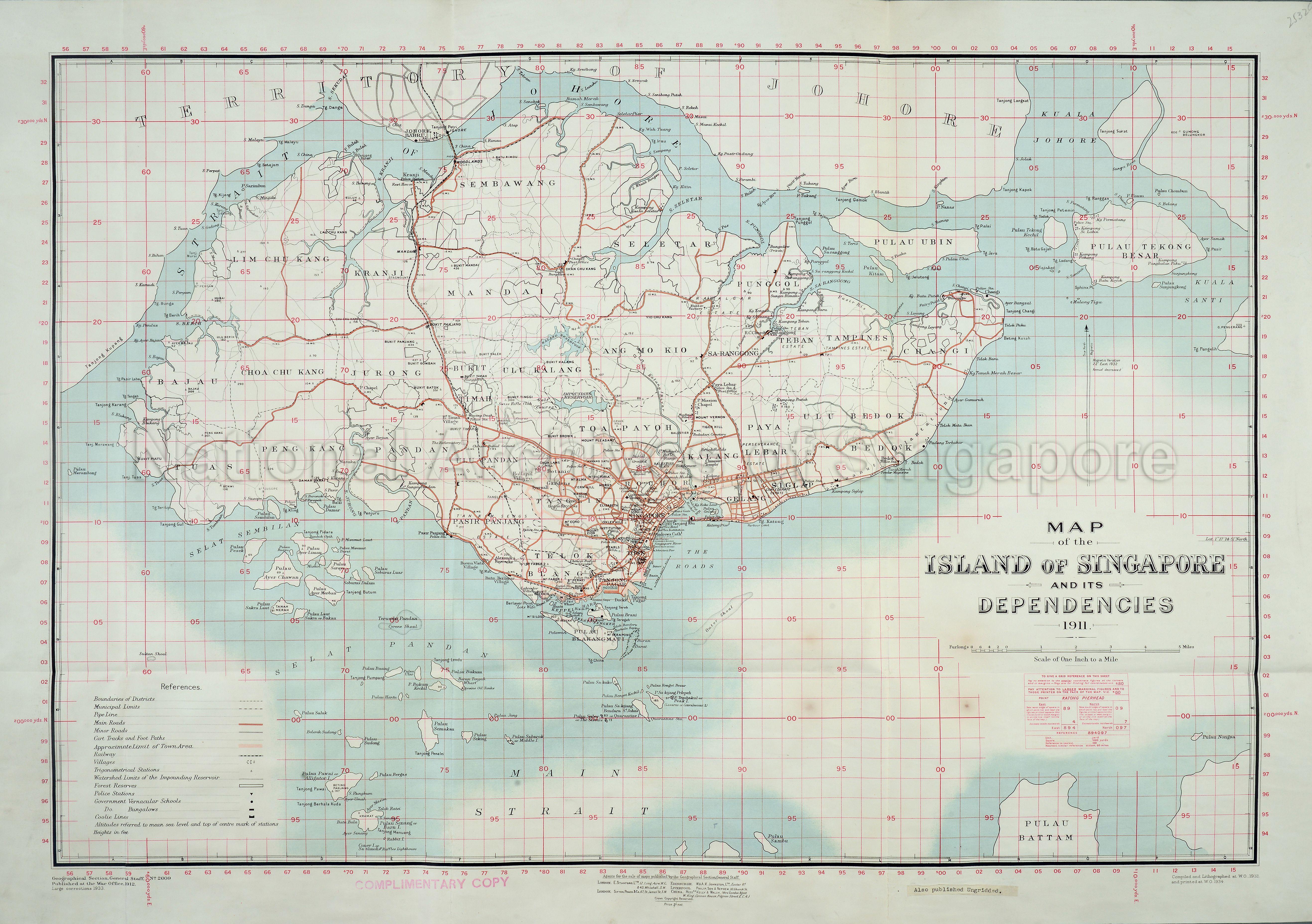 Island of Singapore and its dependencies