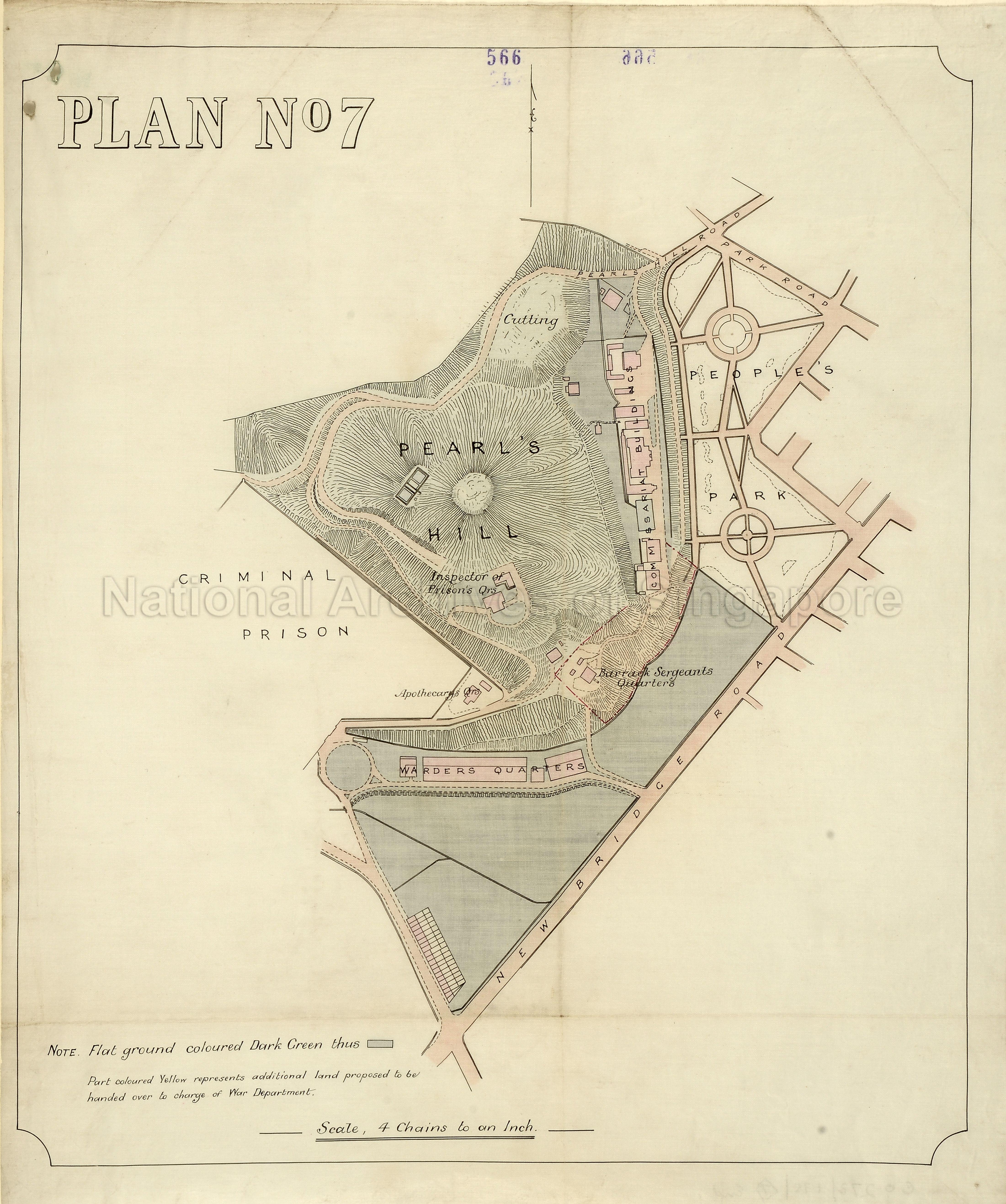 Pearl's Hill: criminal prison and People's Park