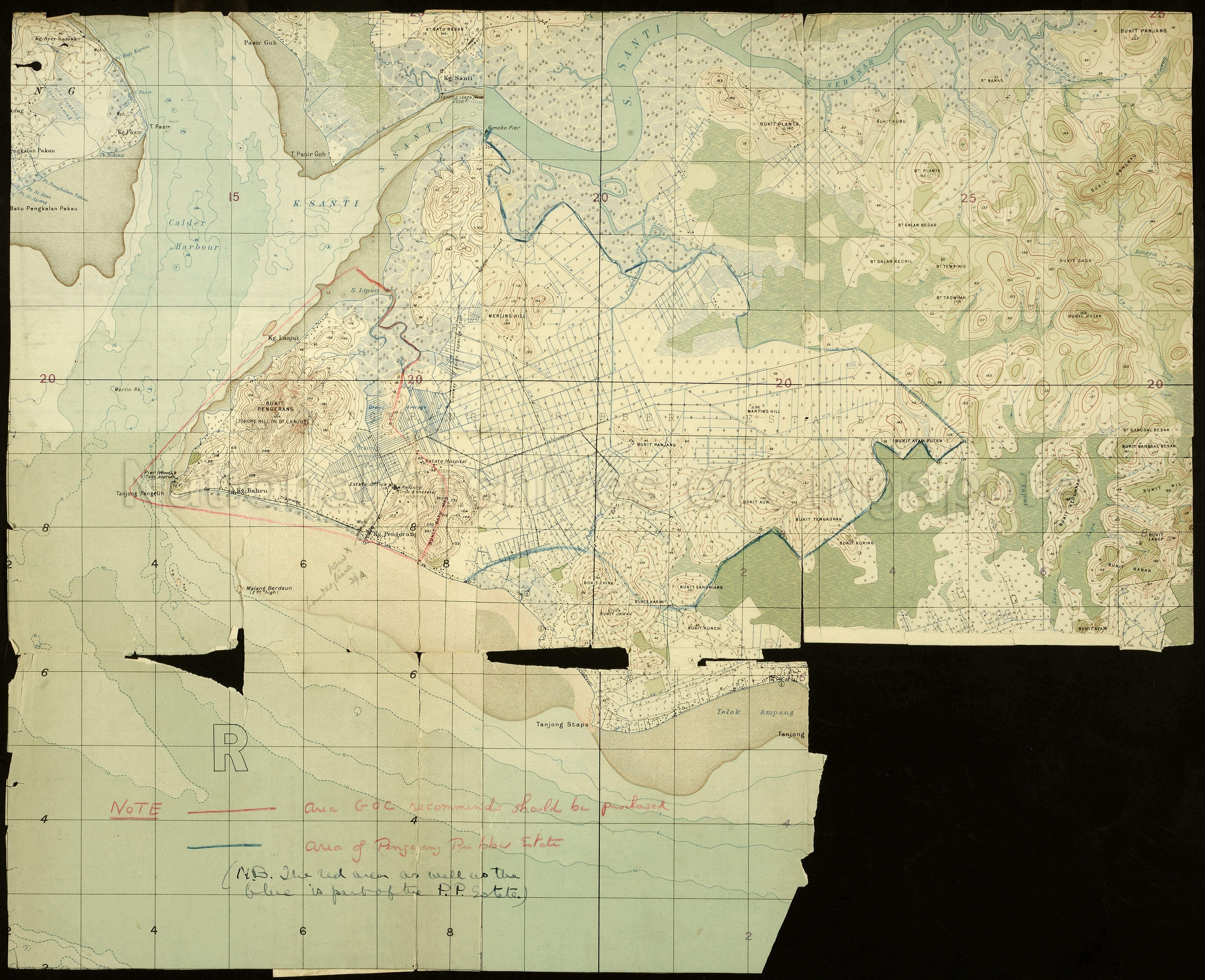 Bukit Pengerang (Johore Hill or Bukit Lanjut)