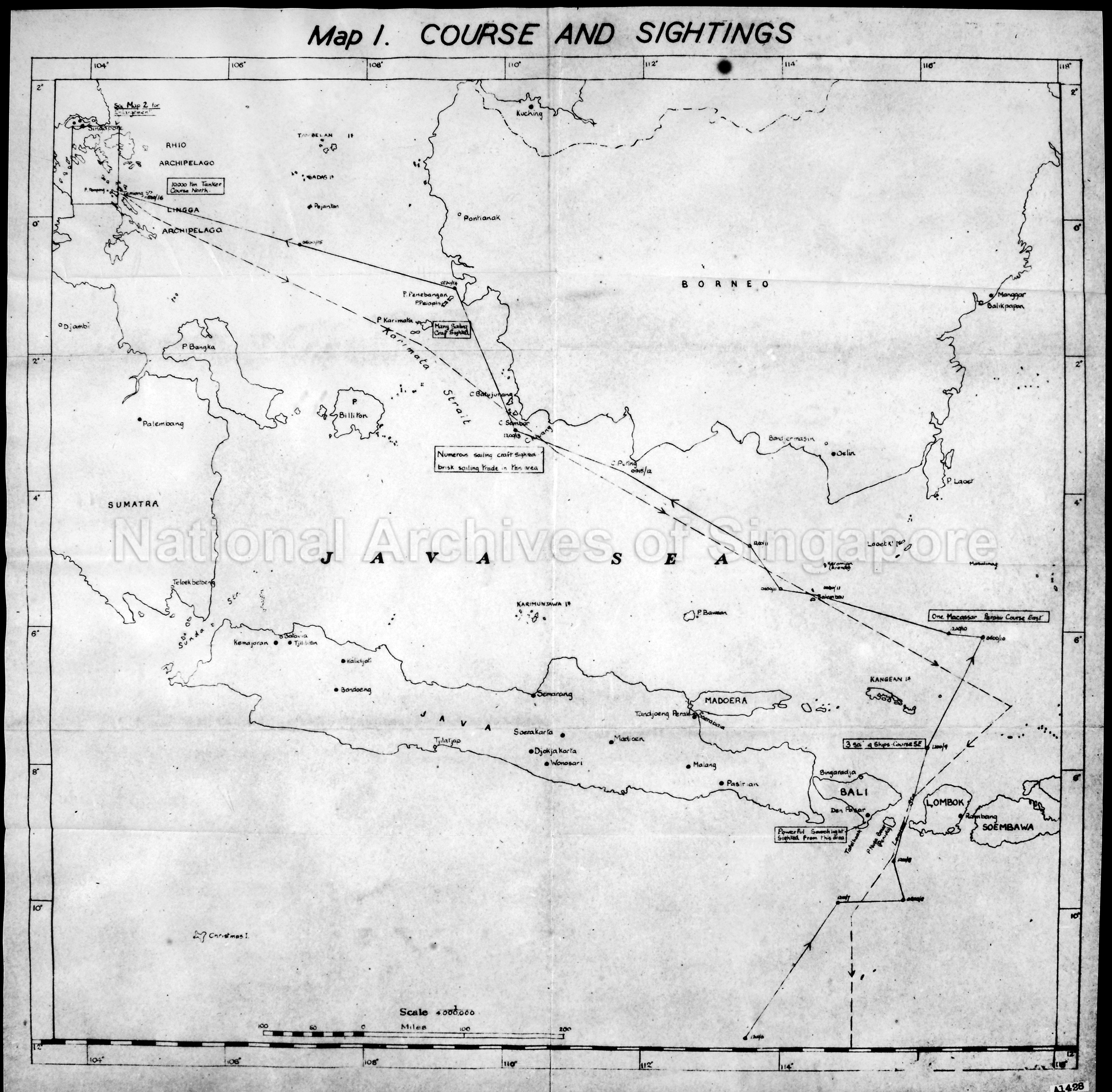 Operation Jaywick: map 1